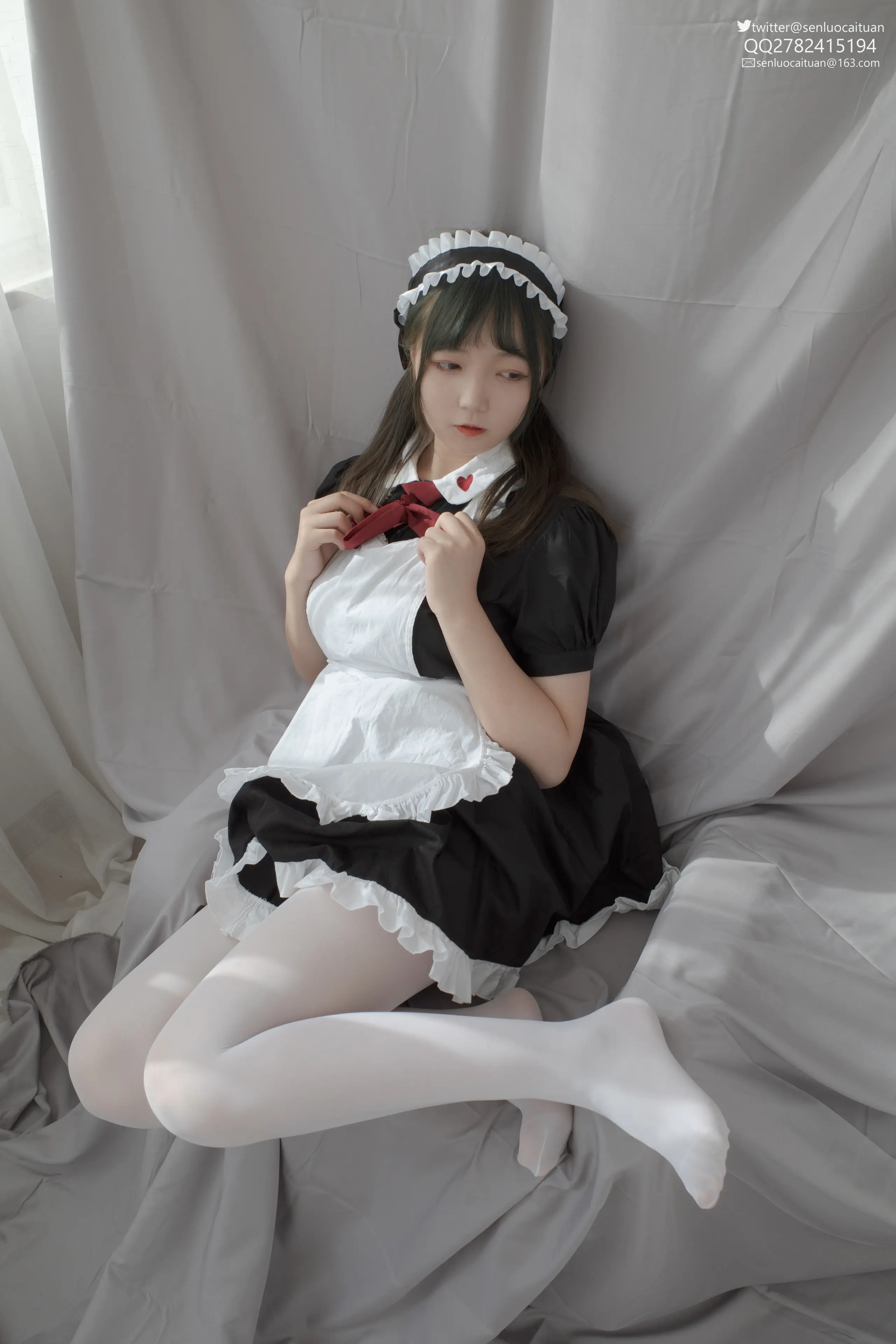 森萝财团 GG-002 离洛 黑白女仆 [101P]