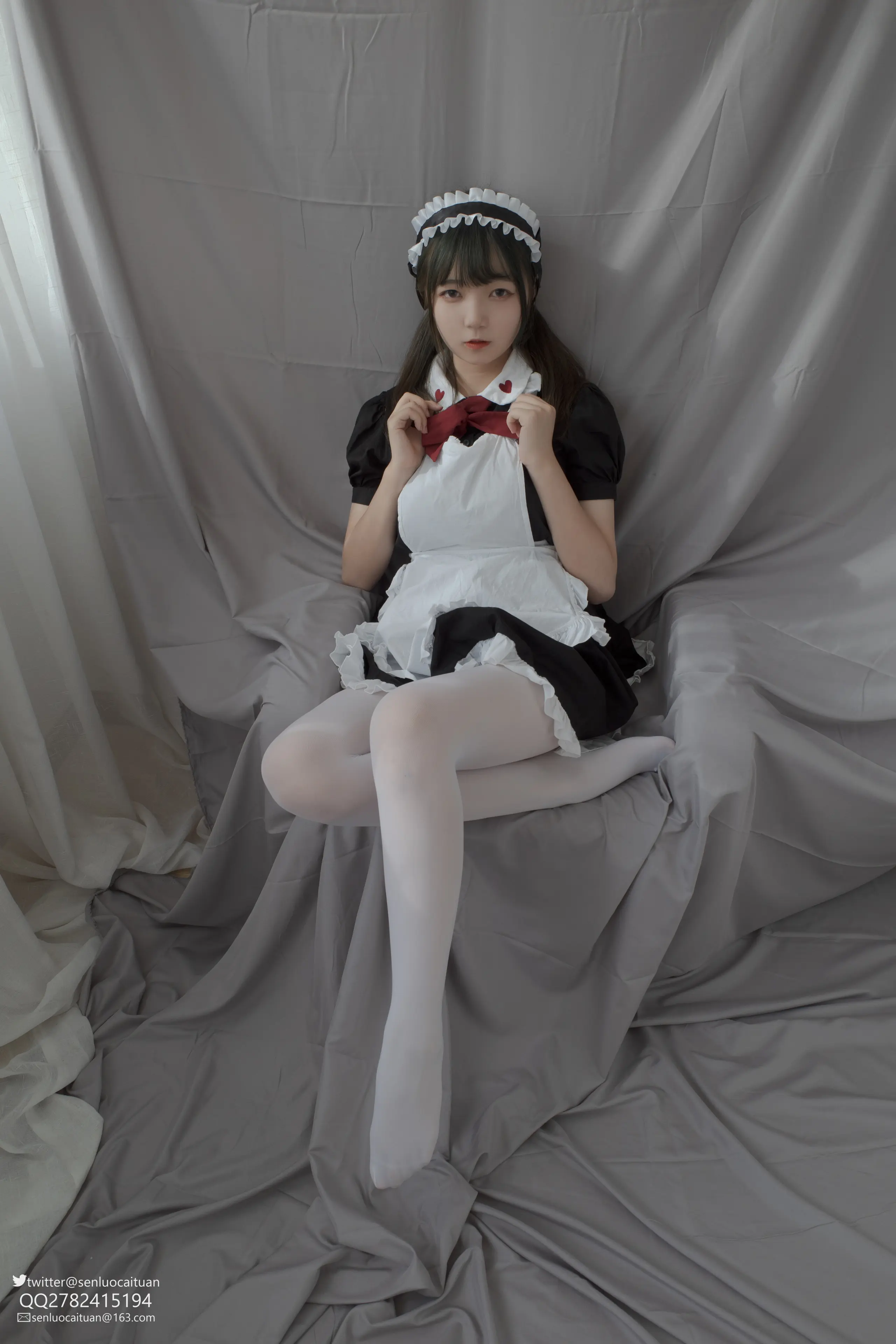 森萝财团 GG-002 离洛 黑白女仆 [101P]