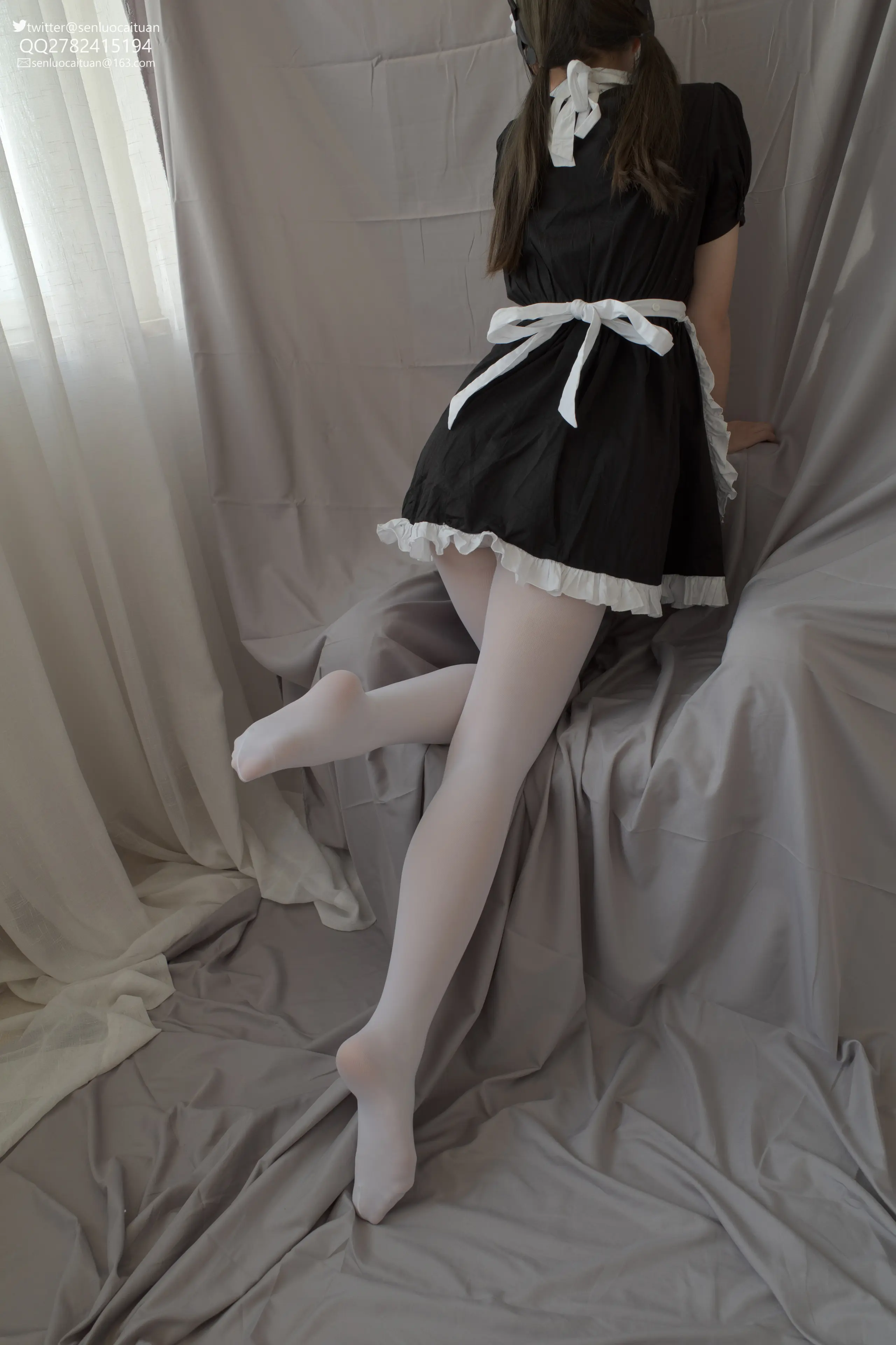 森萝财团 GG-002 离洛 黑白女仆 [101P]