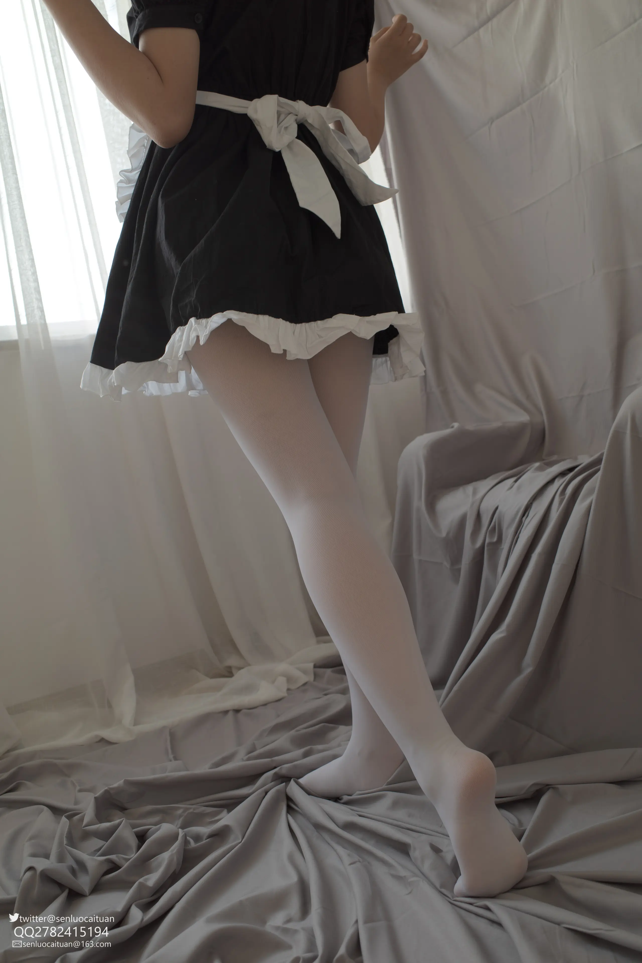 森萝财团 GG-002 离洛 黑白女仆 [101P]