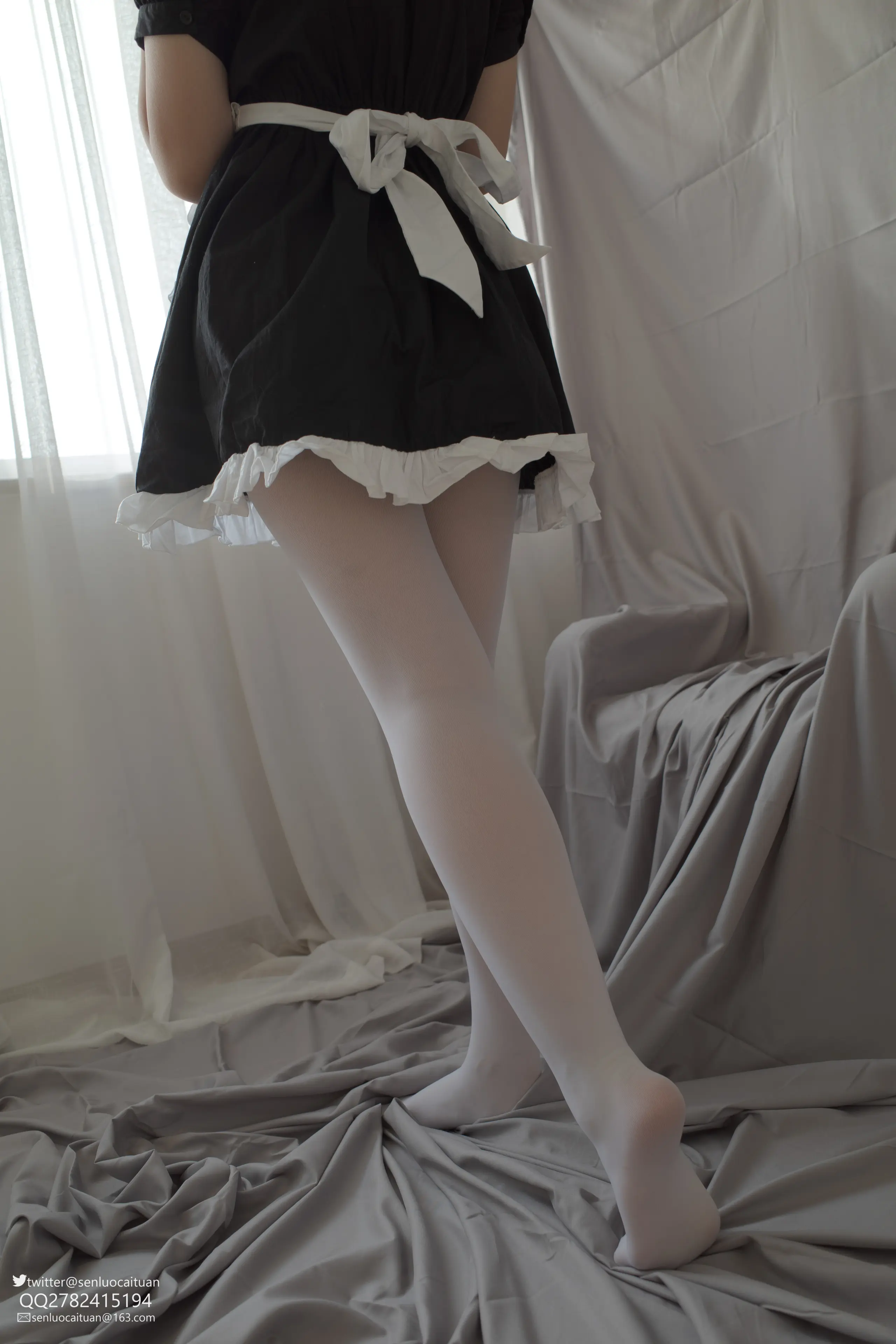 森萝财团 GG-002 离洛 黑白女仆 [101P]