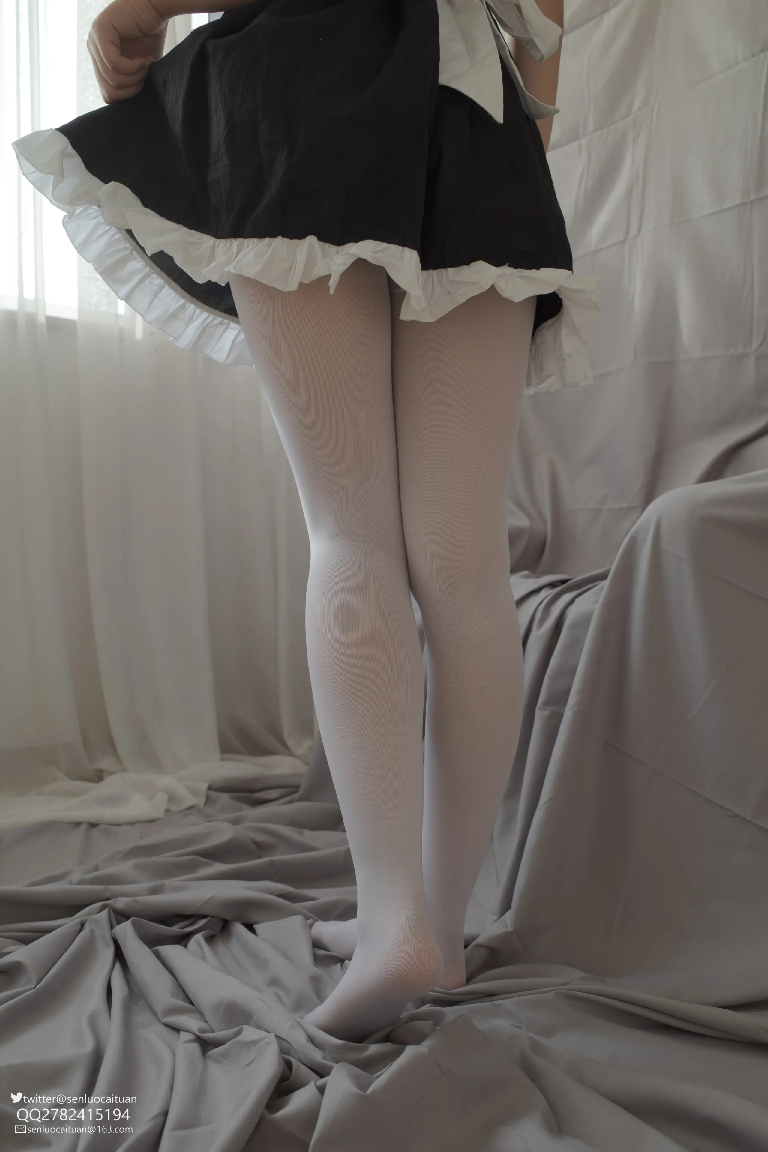 森萝财团 GG-002 离洛 黑白女仆 [101P]