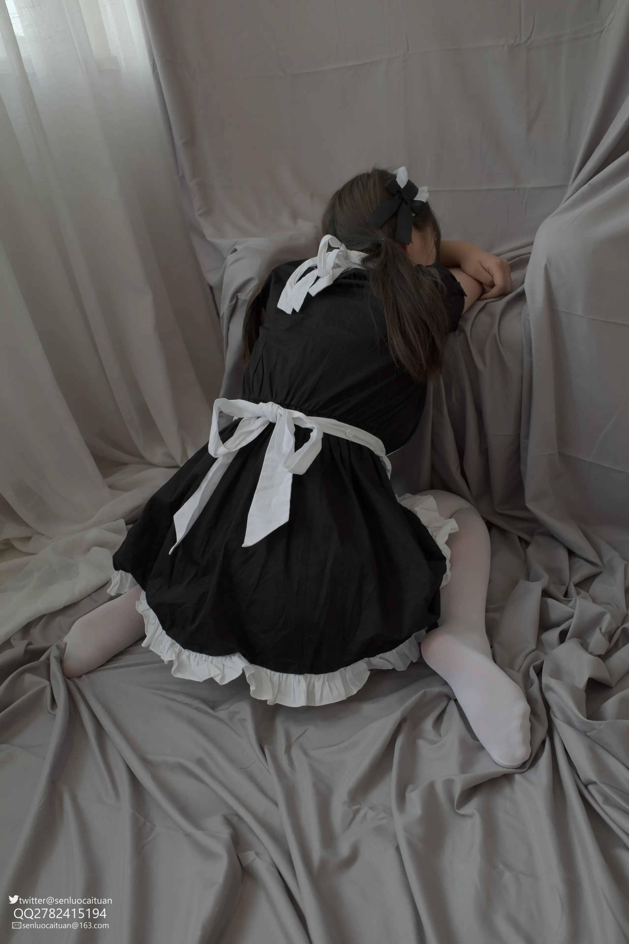 森萝财团 GG-002 离洛 黑白女仆 [101P]