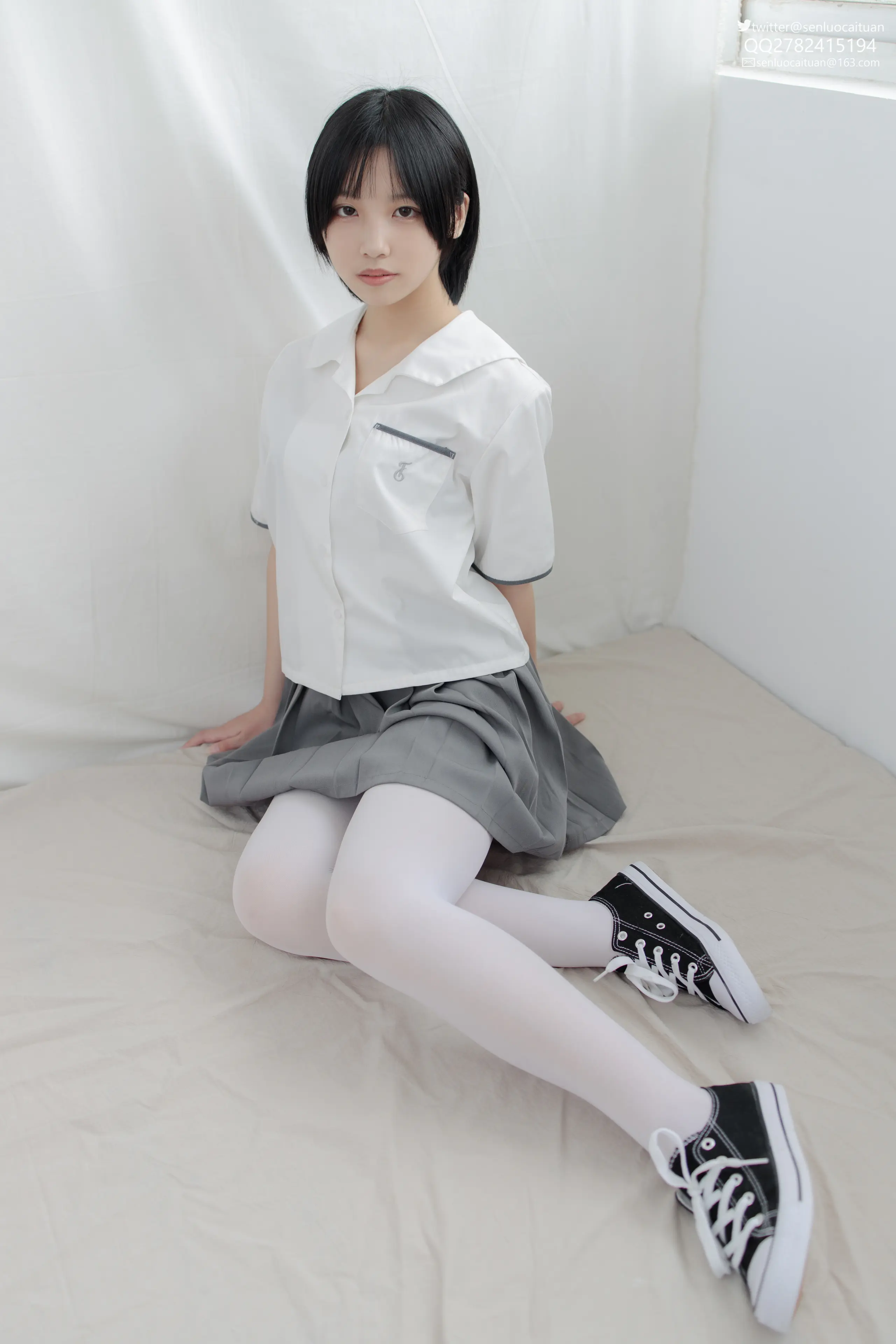 森萝财团 GG-003 希晨 JK制服 [96P]