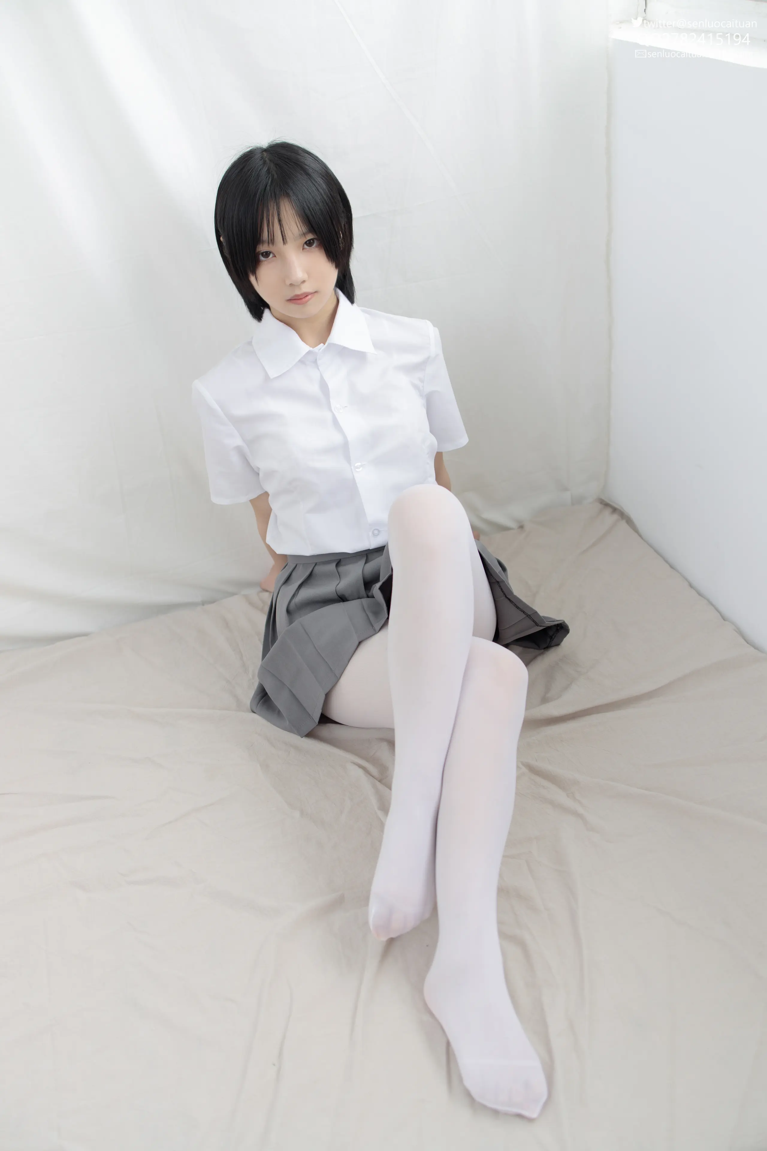 森萝财团 GG-003 希晨 JK制服 [96P]