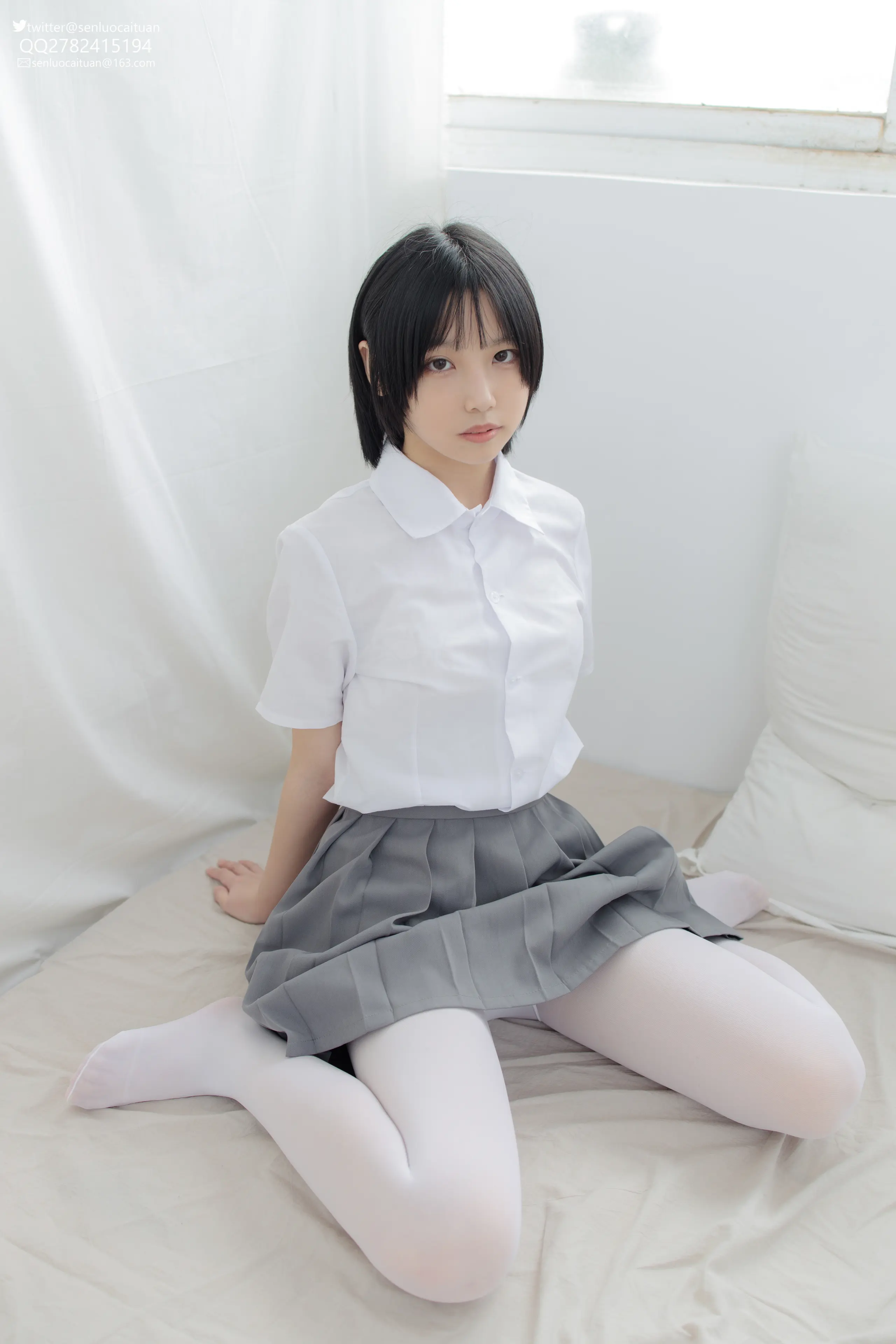 森萝财团 GG-003 希晨 JK制服 [96P]