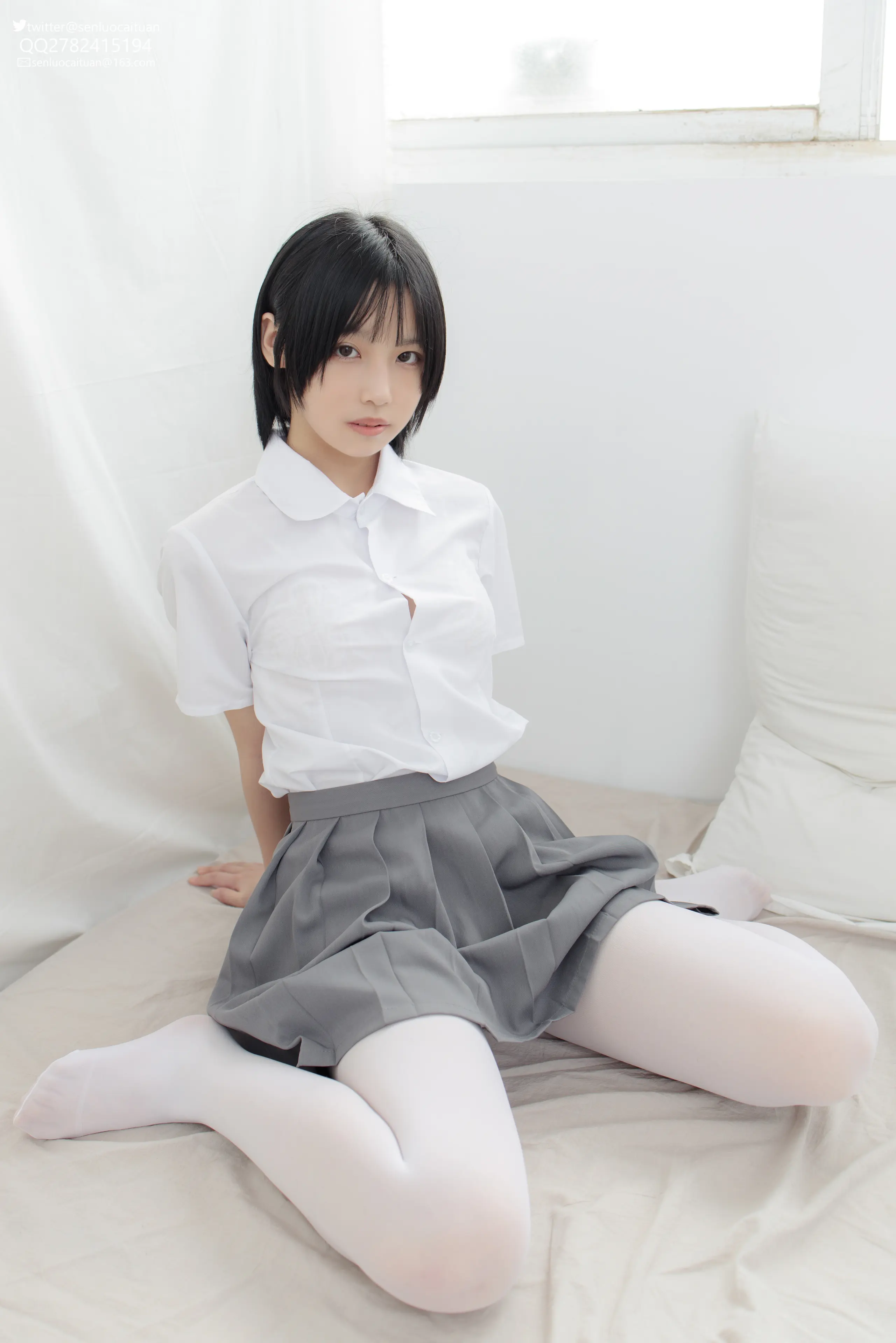 森萝财团 GG-003 希晨 JK制服 [96P]
