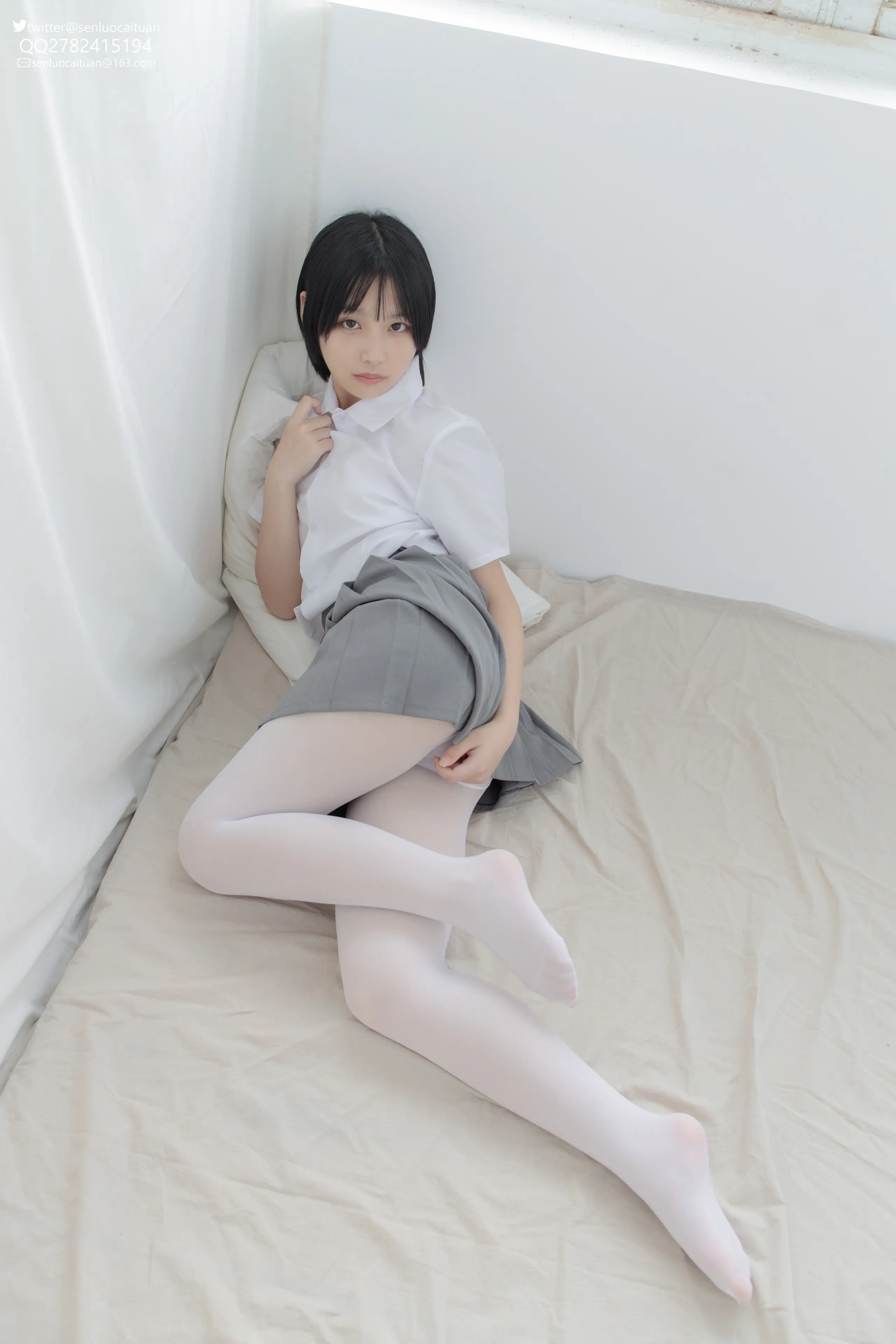 森萝财团 GG-003 希晨 JK制服 [96P]