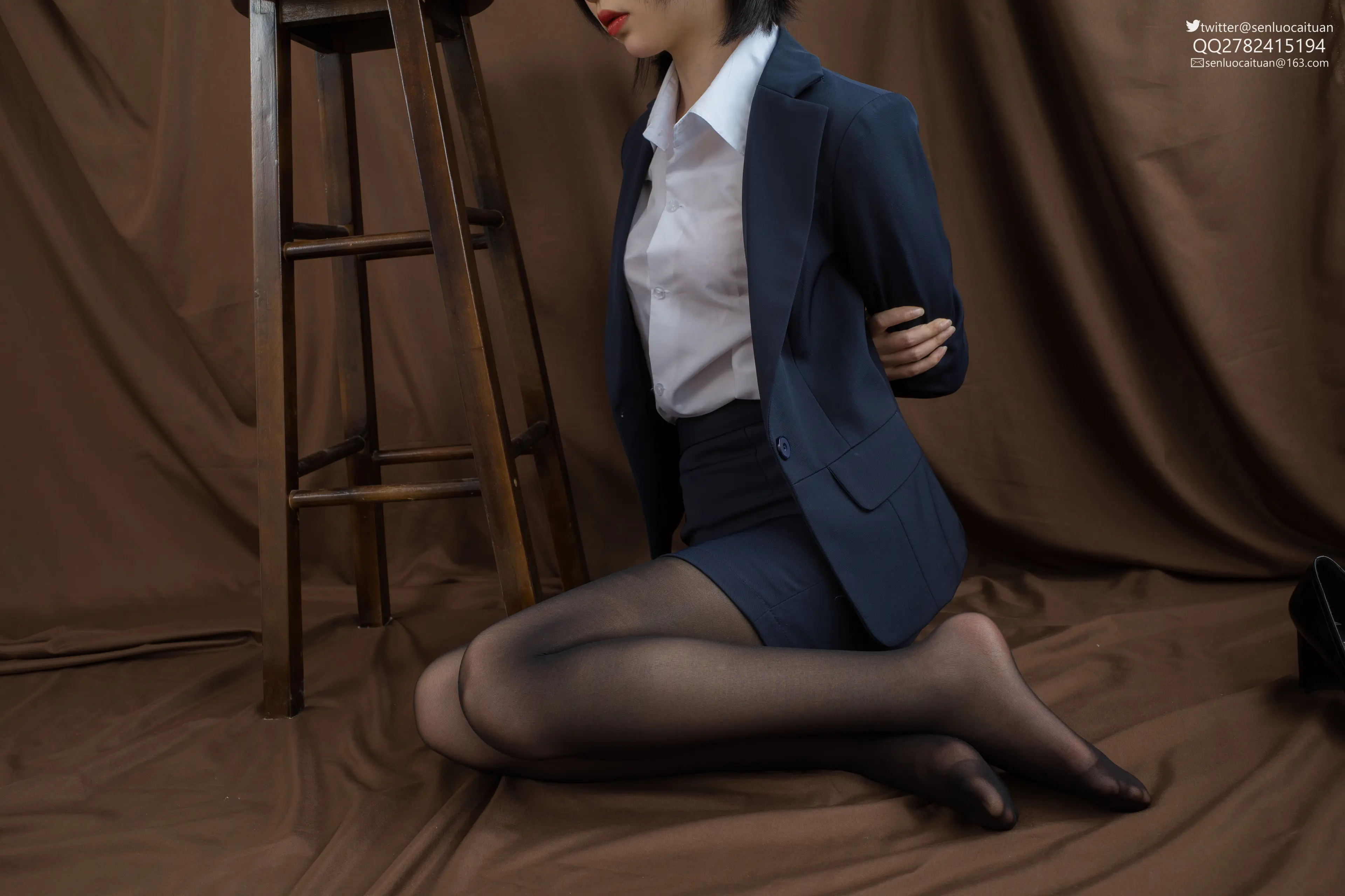 森萝财团 GG-004 匿名 ASMR 黑丝制服OL [115P]