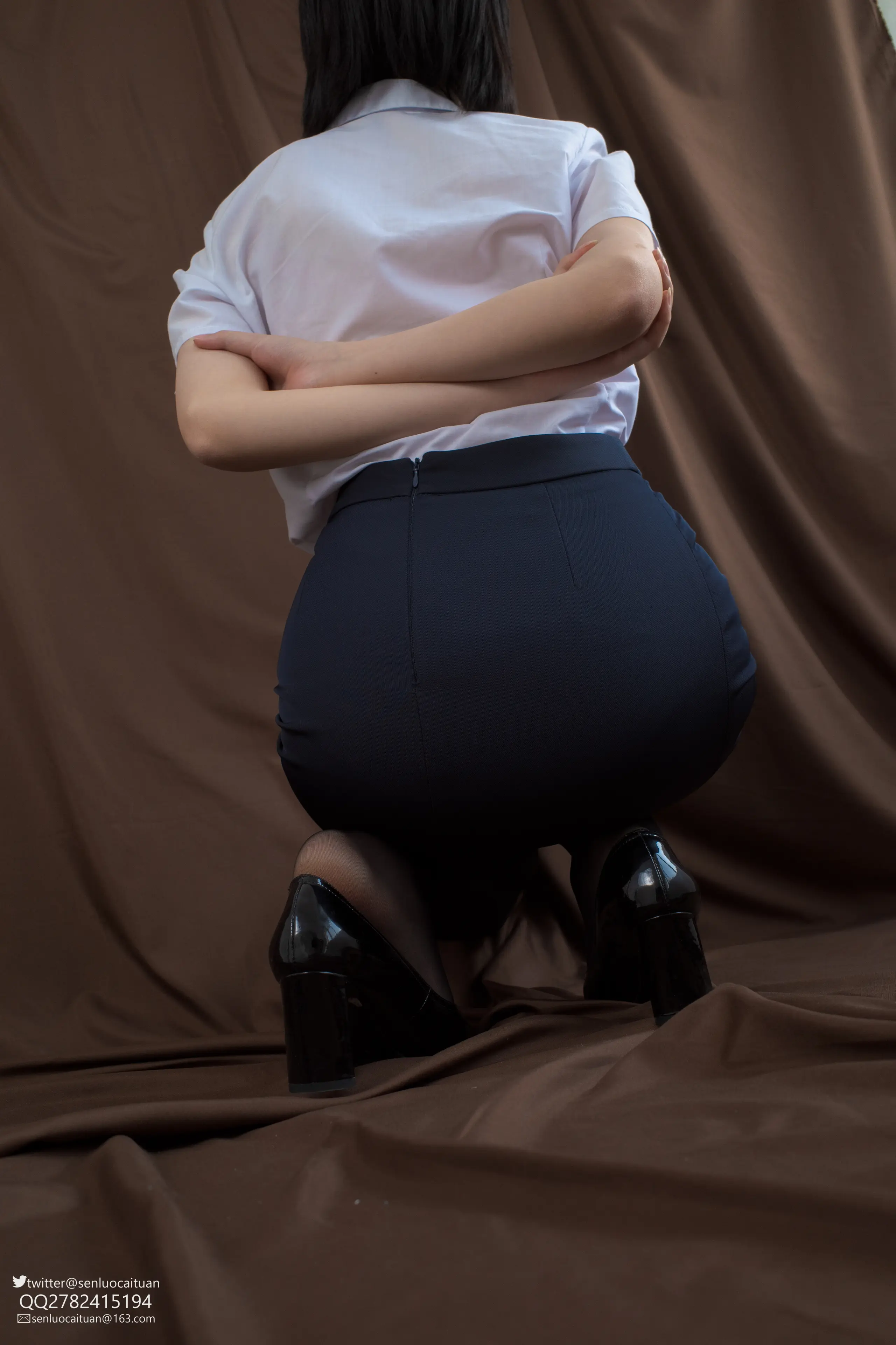 森萝财团 GG-004 匿名 ASMR 黑丝制服OL [115P]