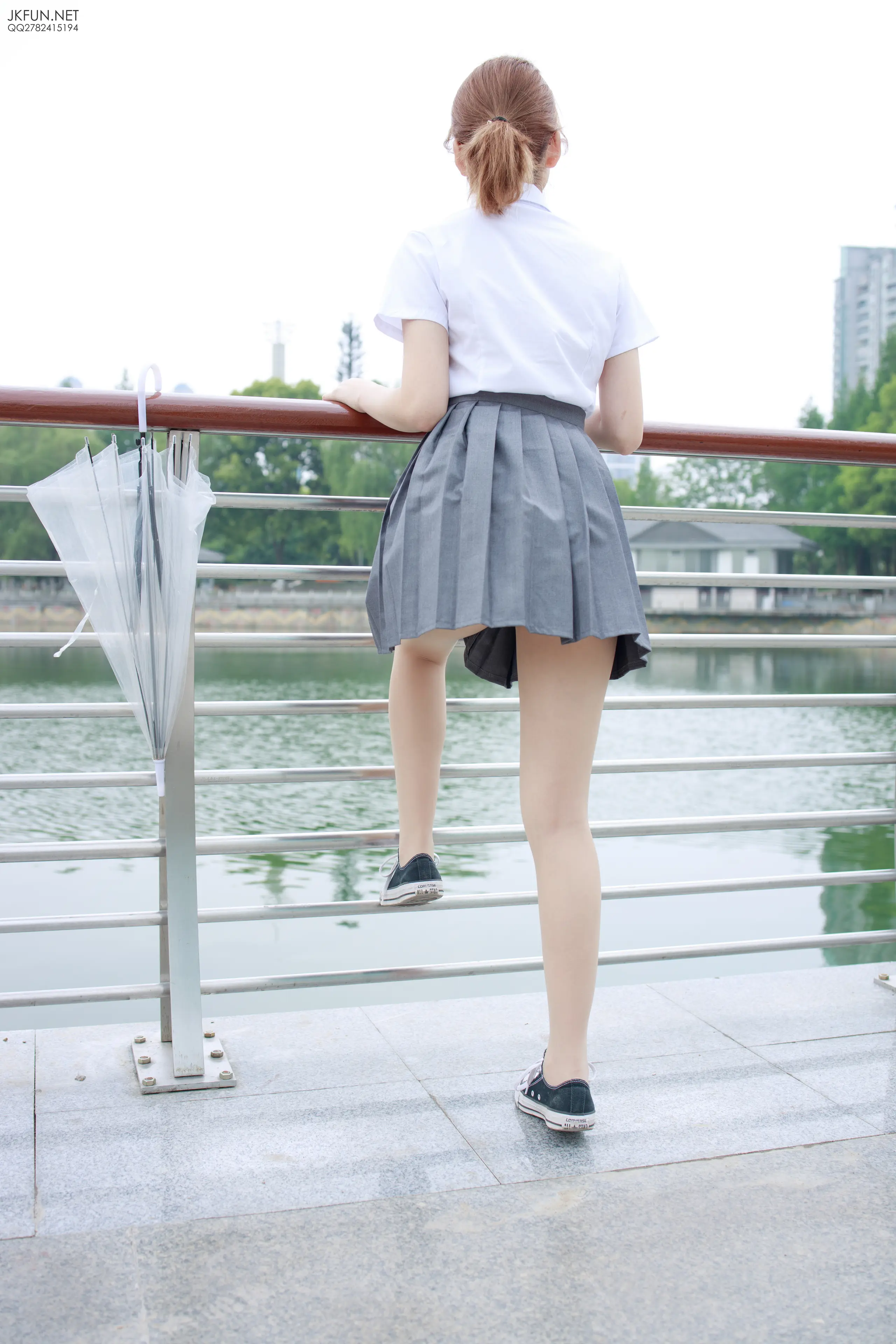 森萝财团 JKFUN 卉子 10D肉丝&裹腿 [116P]