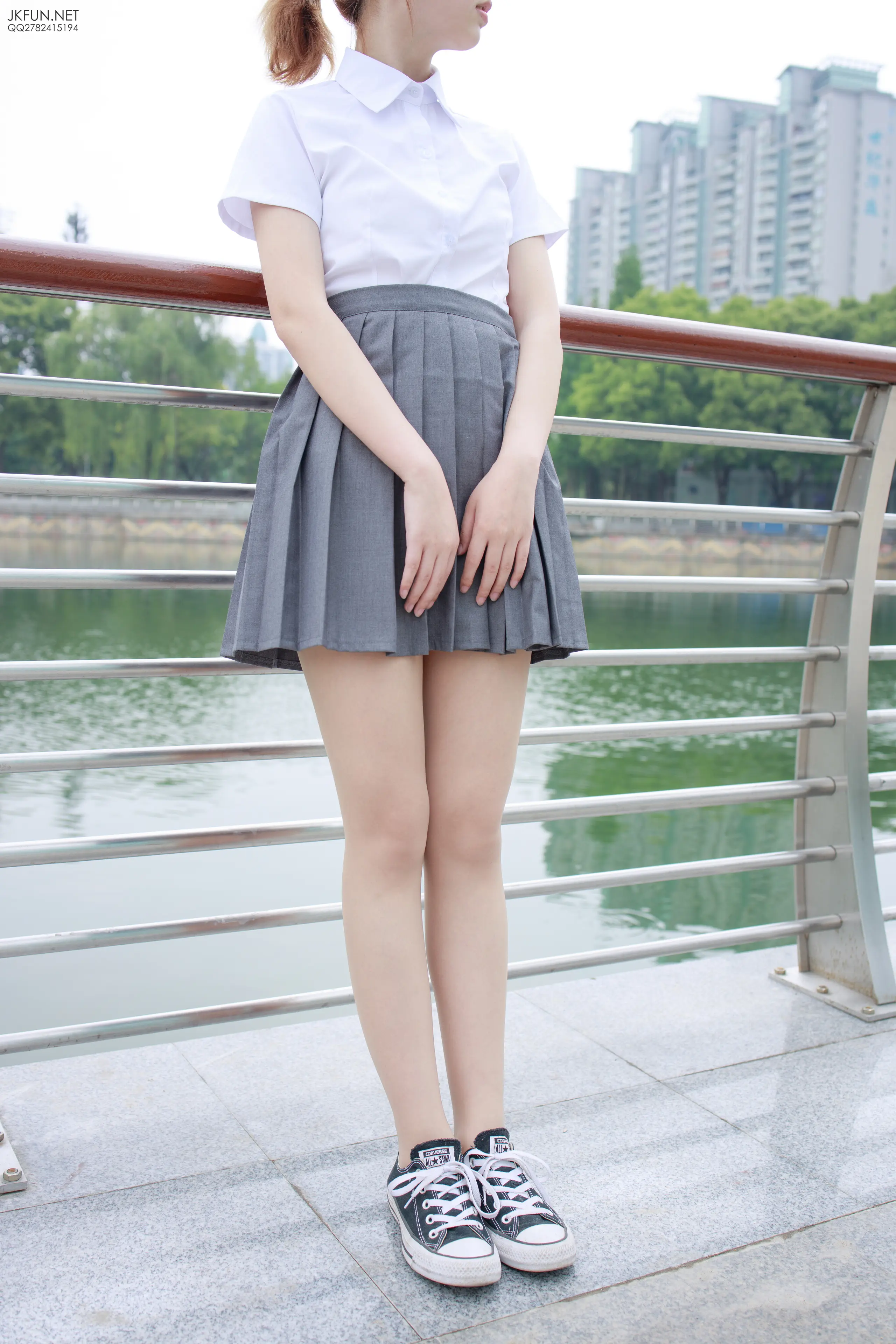 森萝财团 JKFUN 卉子 10D肉丝&裹腿 [116P]