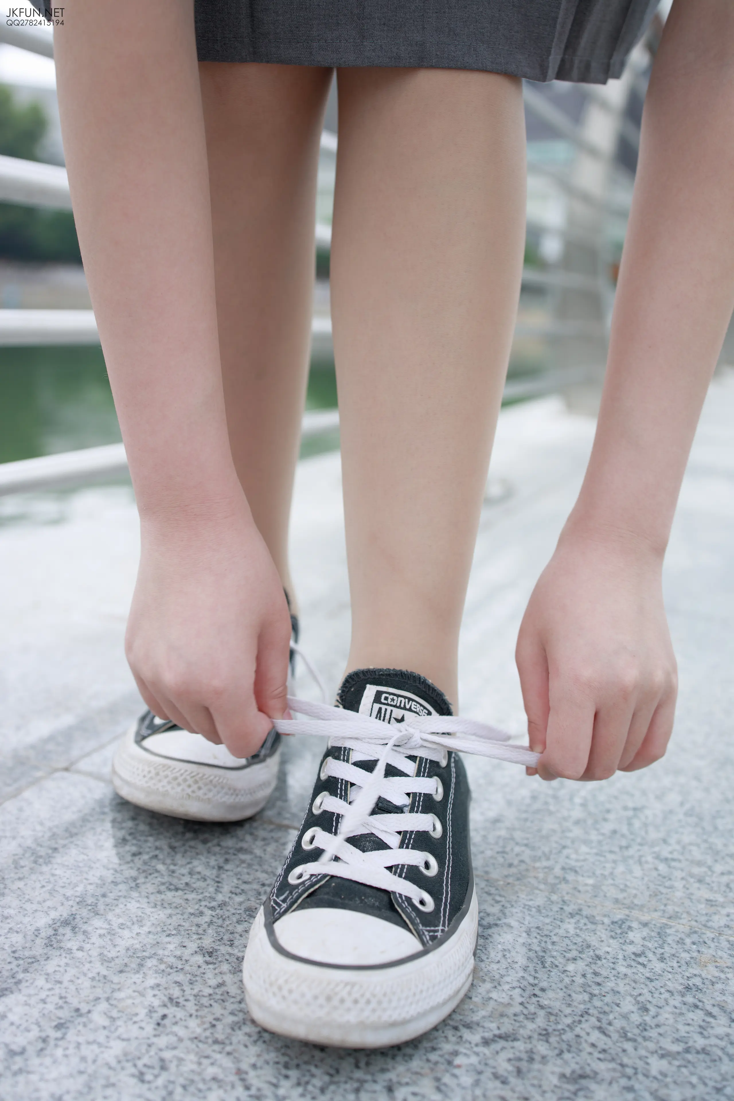 森萝财团 JKFUN 卉子 10D肉丝&裹腿 [116P]