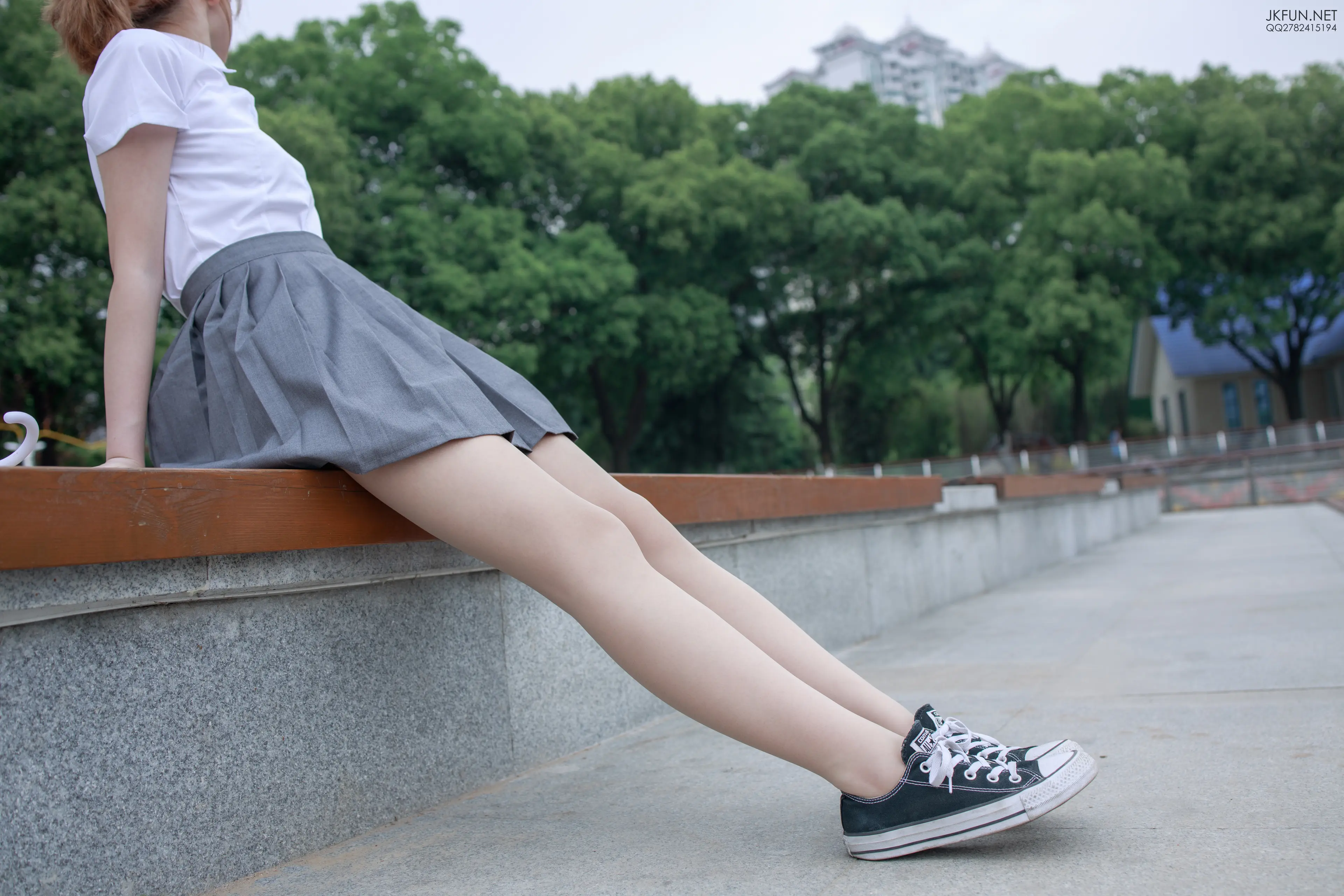 森萝财团 JKFUN 卉子 10D肉丝&裹腿 [116P]