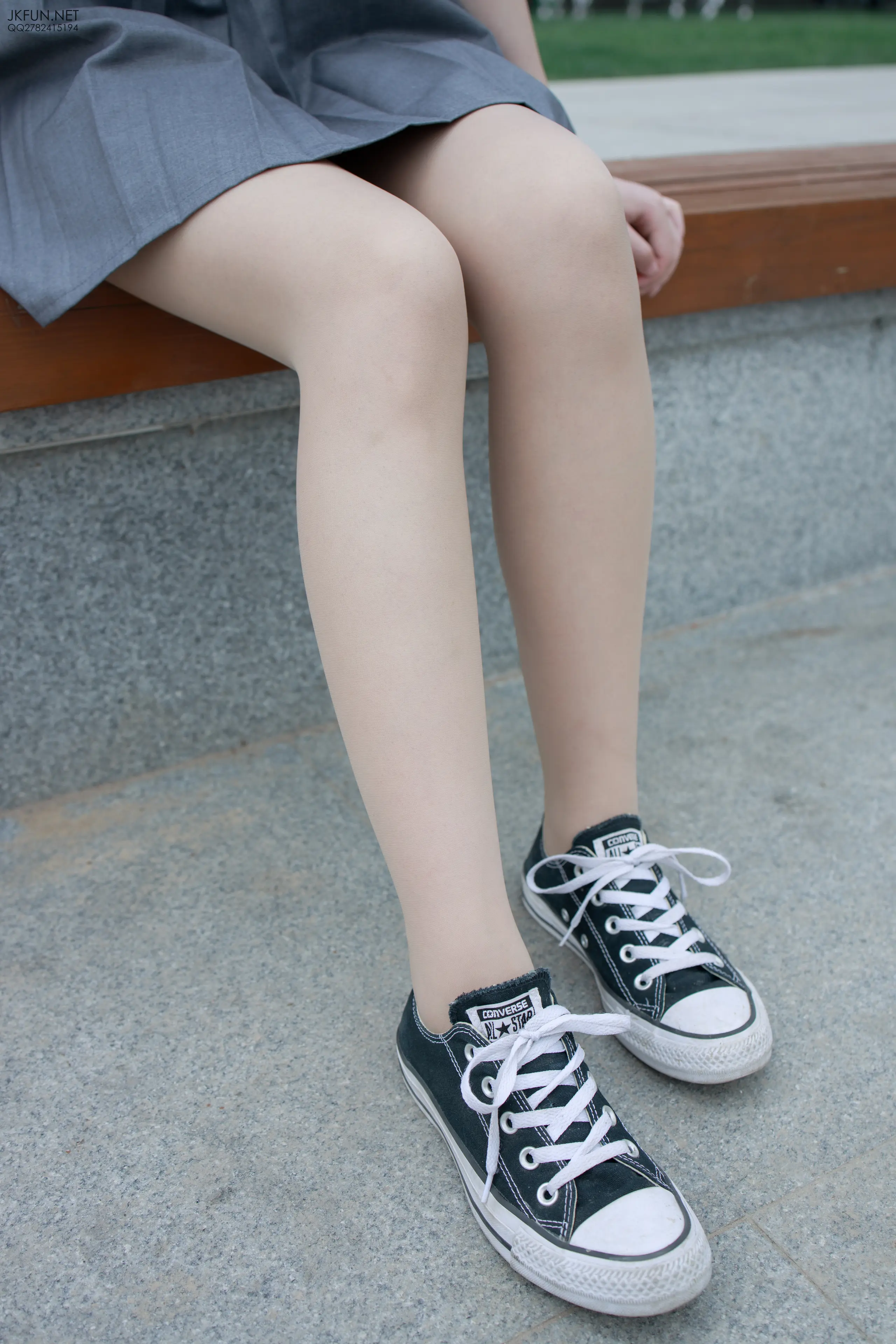 森萝财团 JKFUN 卉子 10D肉丝&裹腿 [116P]