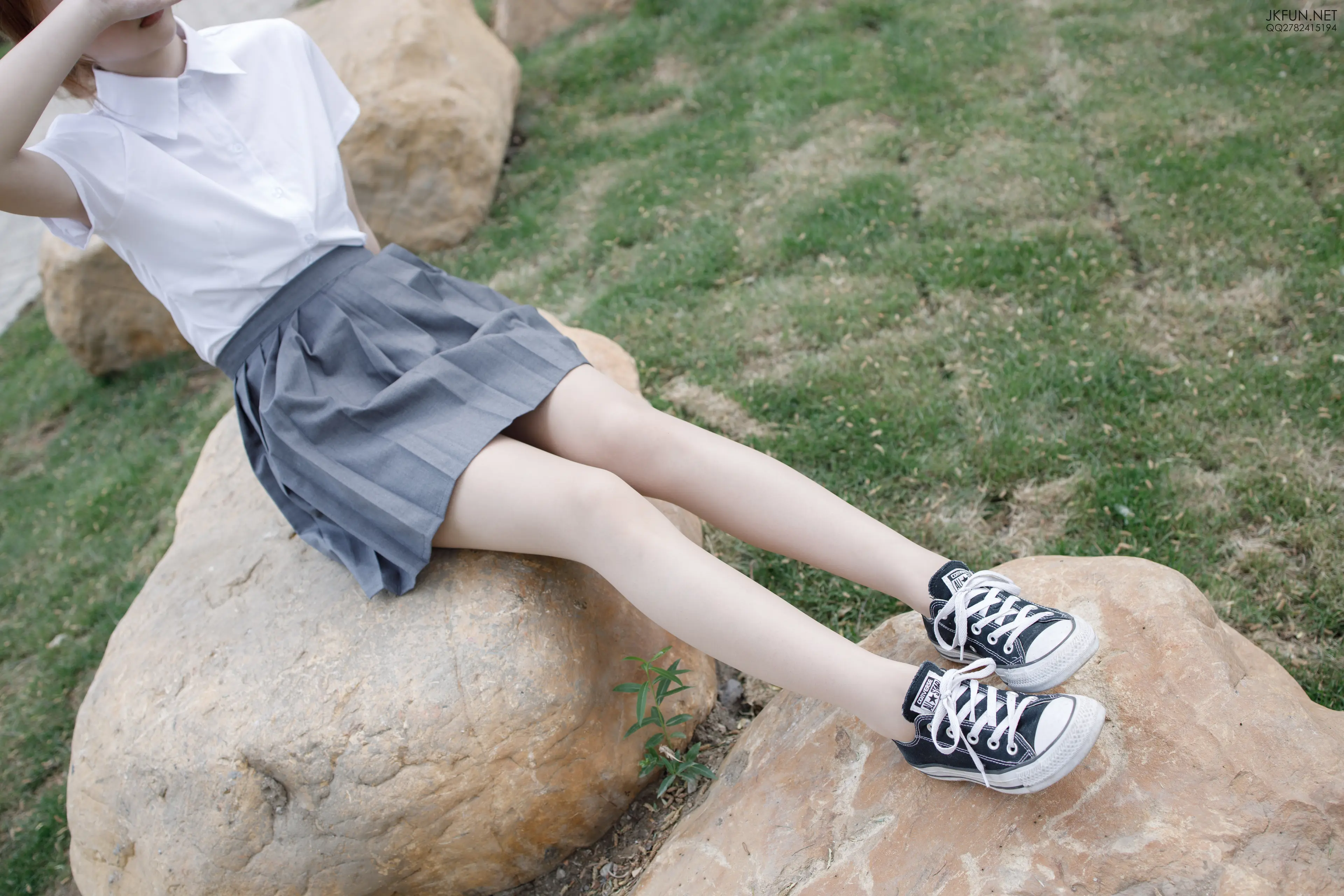 森萝财团 JKFUN 卉子 10D肉丝&裹腿 [116P]