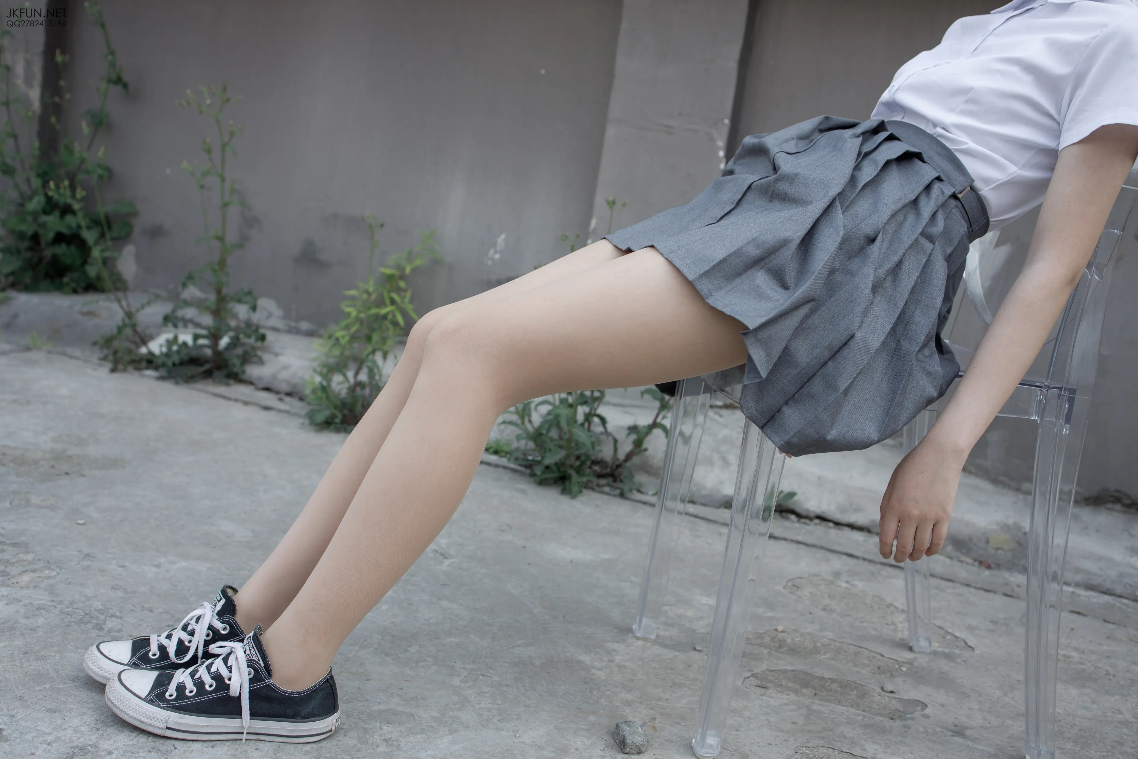 森萝财团 JKFUN 卉子 10D肉丝&裹腿 [116P]