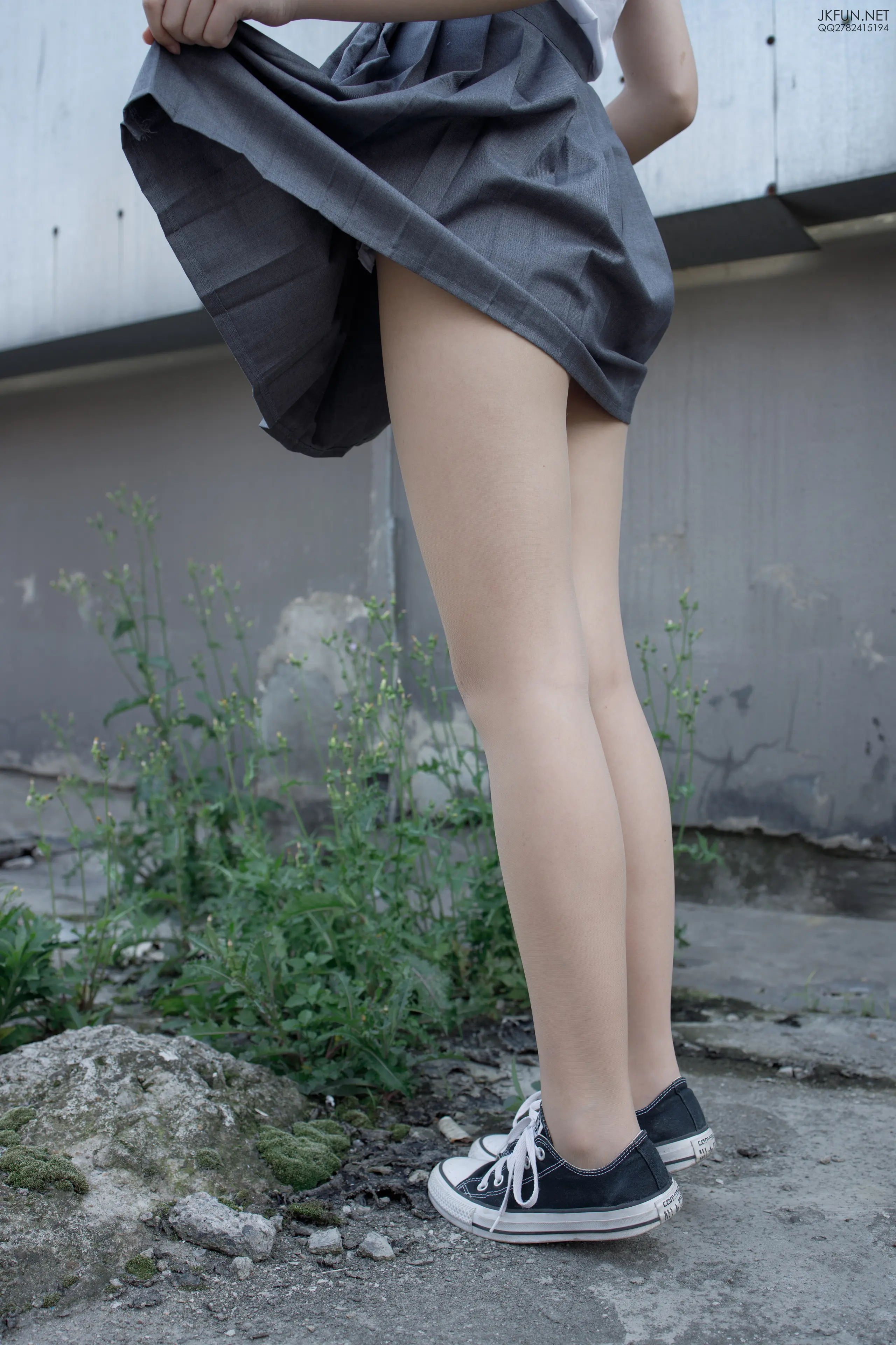 森萝财团 JKFUN 卉子 10D肉丝&裹腿 [116P]