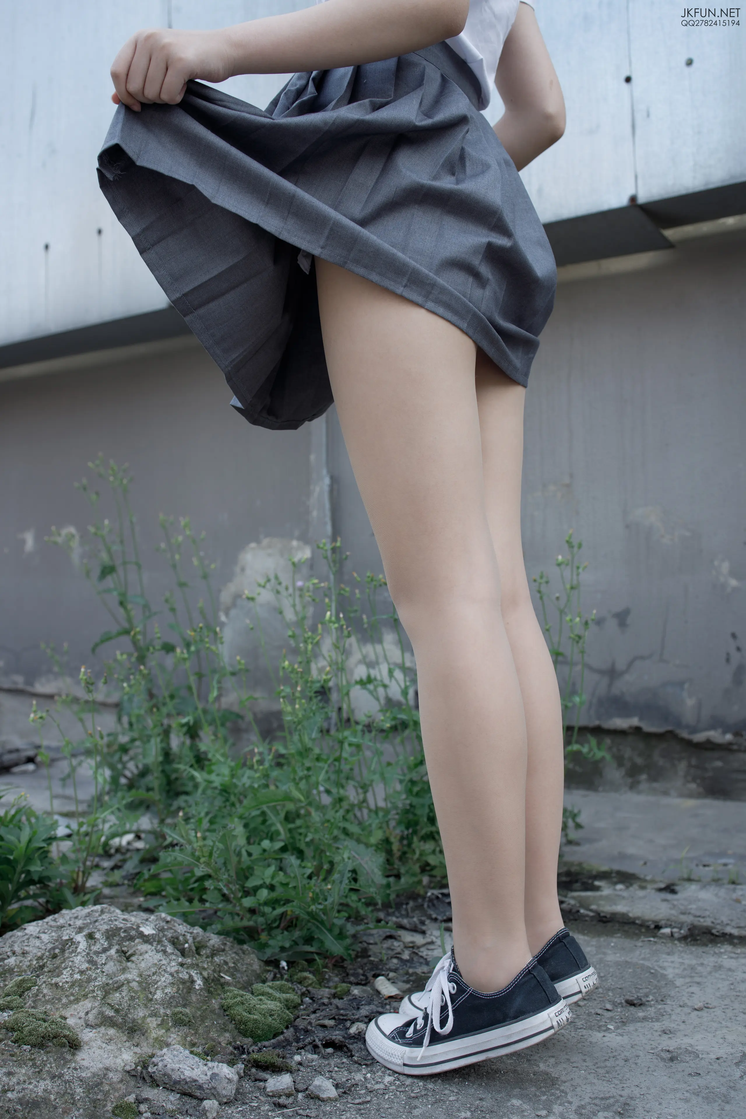 森萝财团 JKFUN 卉子 10D肉丝&裹腿 [116P]