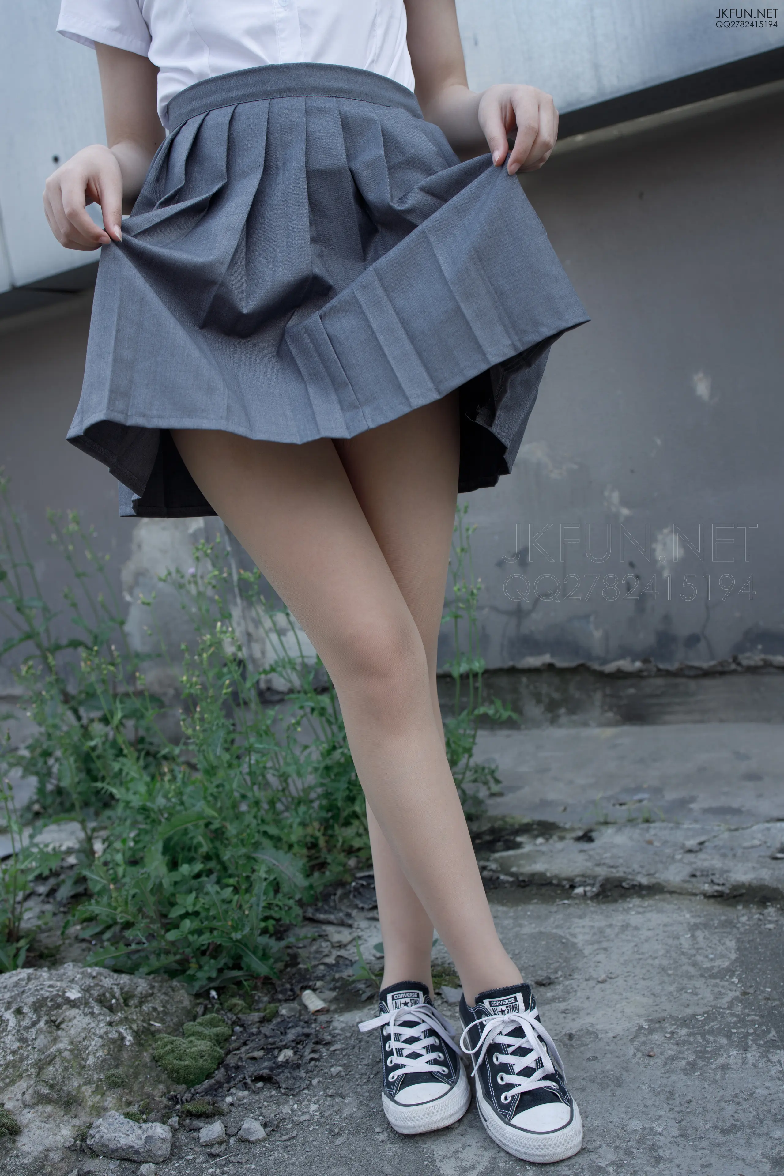 森萝财团 JKFUN 卉子 10D肉丝&裹腿 [116P]