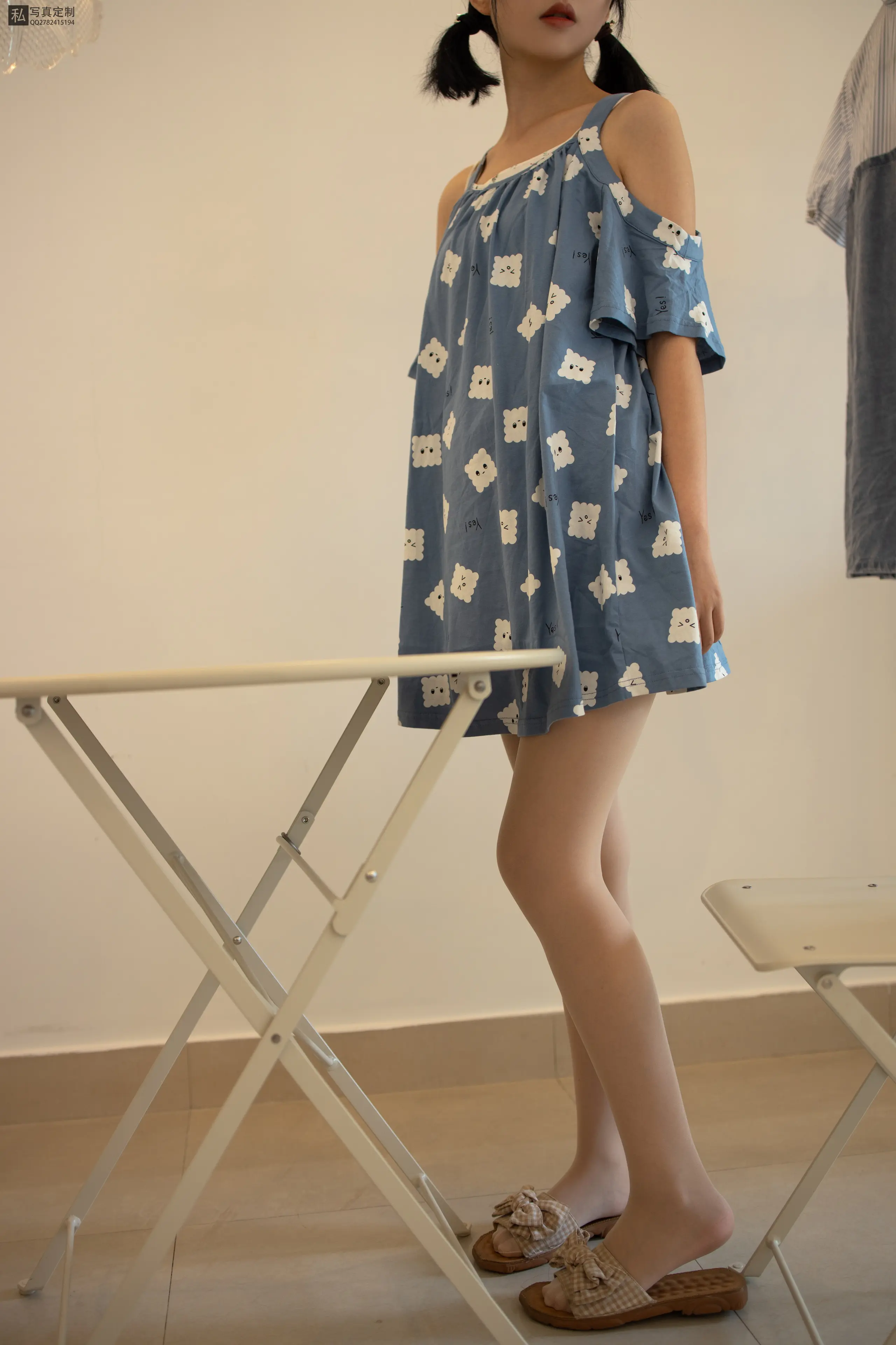 森萝财团 JKFUN 卉子 15D肉丝碎花小吊带 [106P]