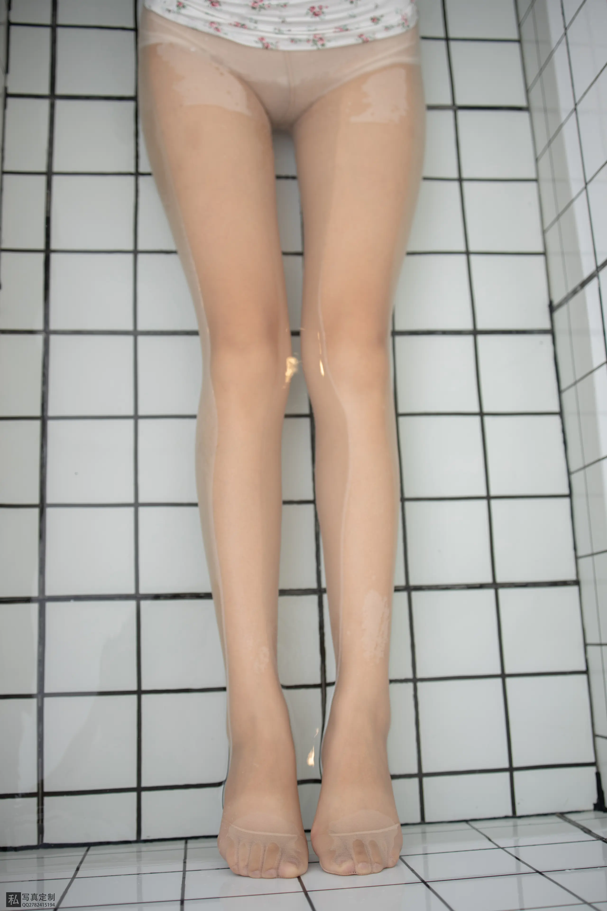 森萝财团 JKFUN 卉子 15D肉丝碎花小吊带 [106P]