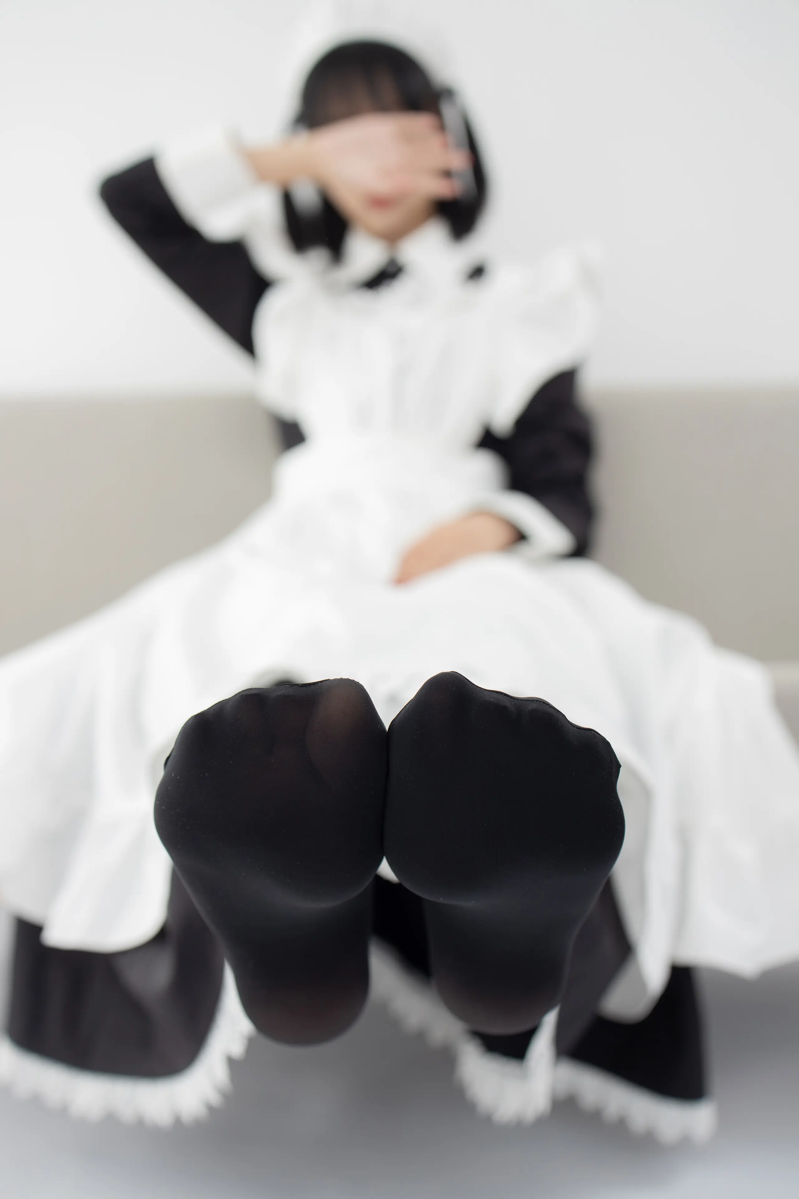 森萝财团 JKFUN 卉子 80D黑丝 踩物女仆 [67P]