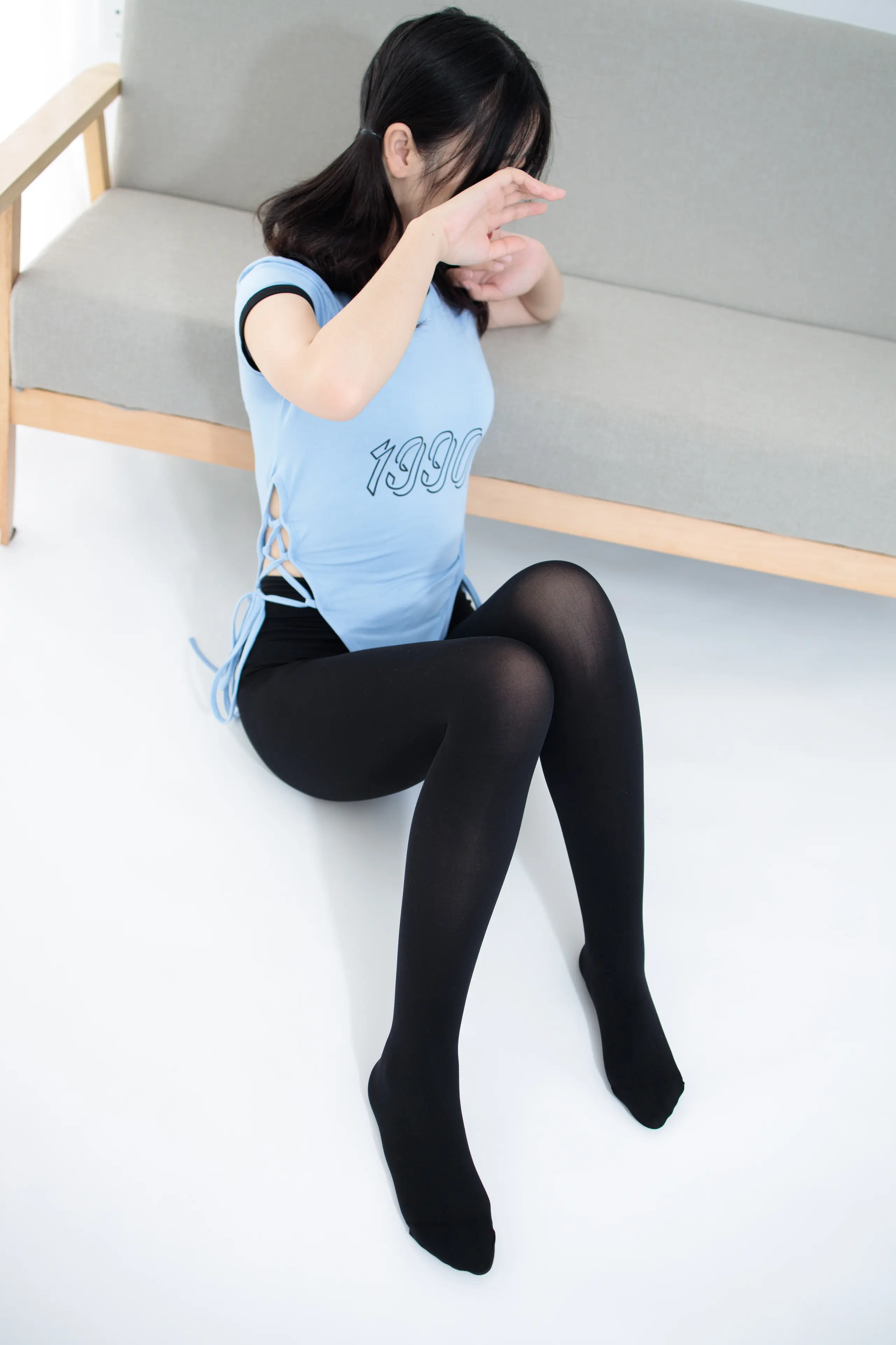 森萝财团 JKFUN 小夜 80D厚黑砕面 [84P]