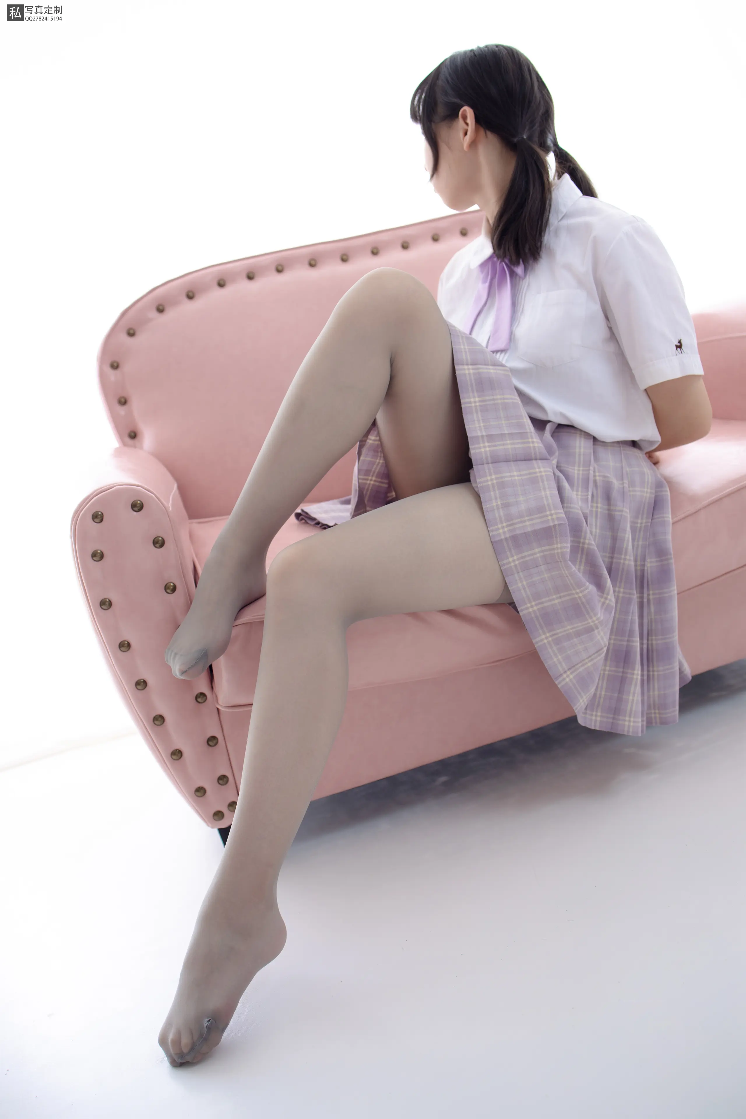 森萝财团 JKFUN 新人匿名 15D灰丝JK学妹 [45P]