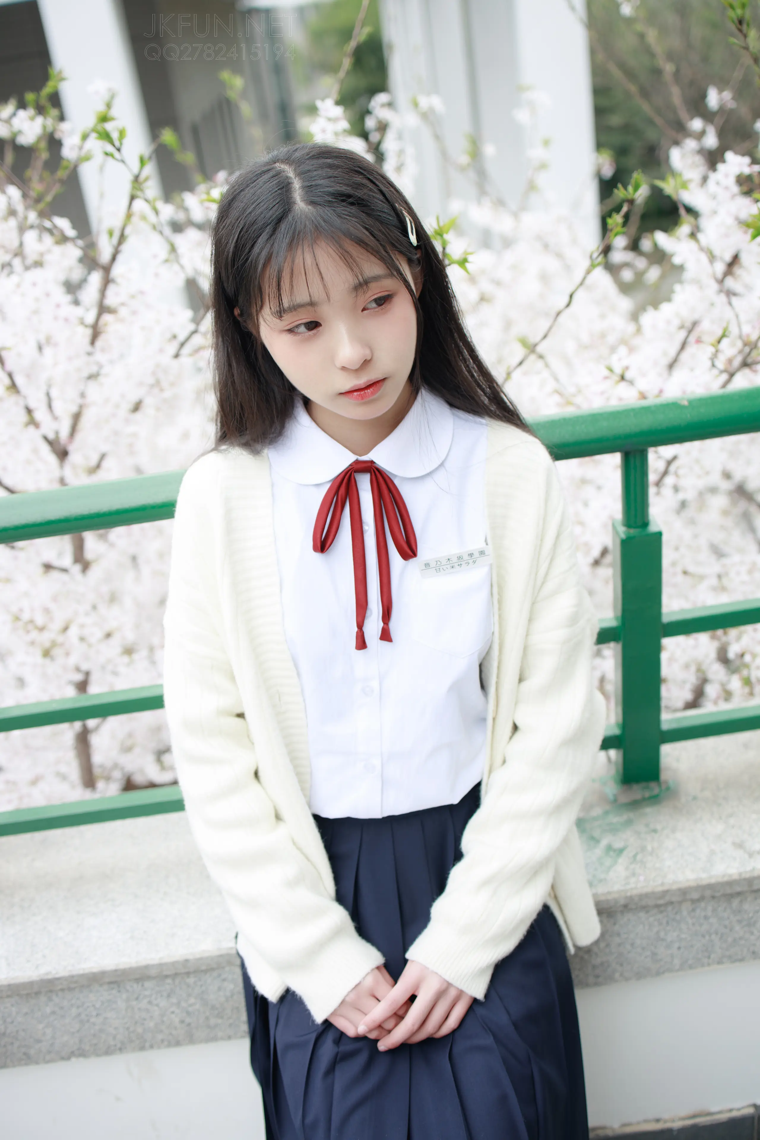 森萝财团 JKFUN 甜米 纯纯的白丝学妹 [127P]