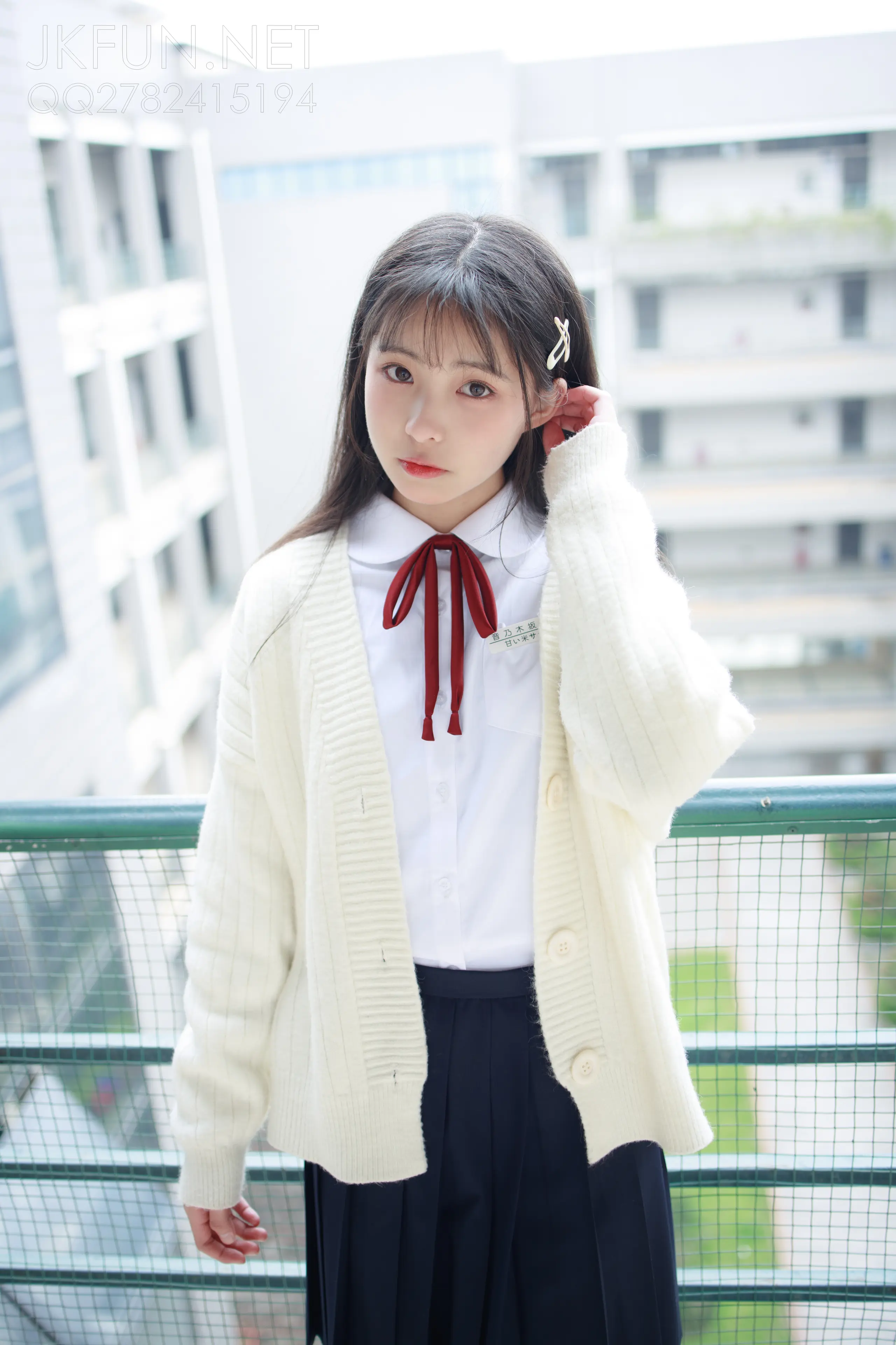 森萝财团 JKFUN 甜米 纯纯的白丝学妹 [127P]