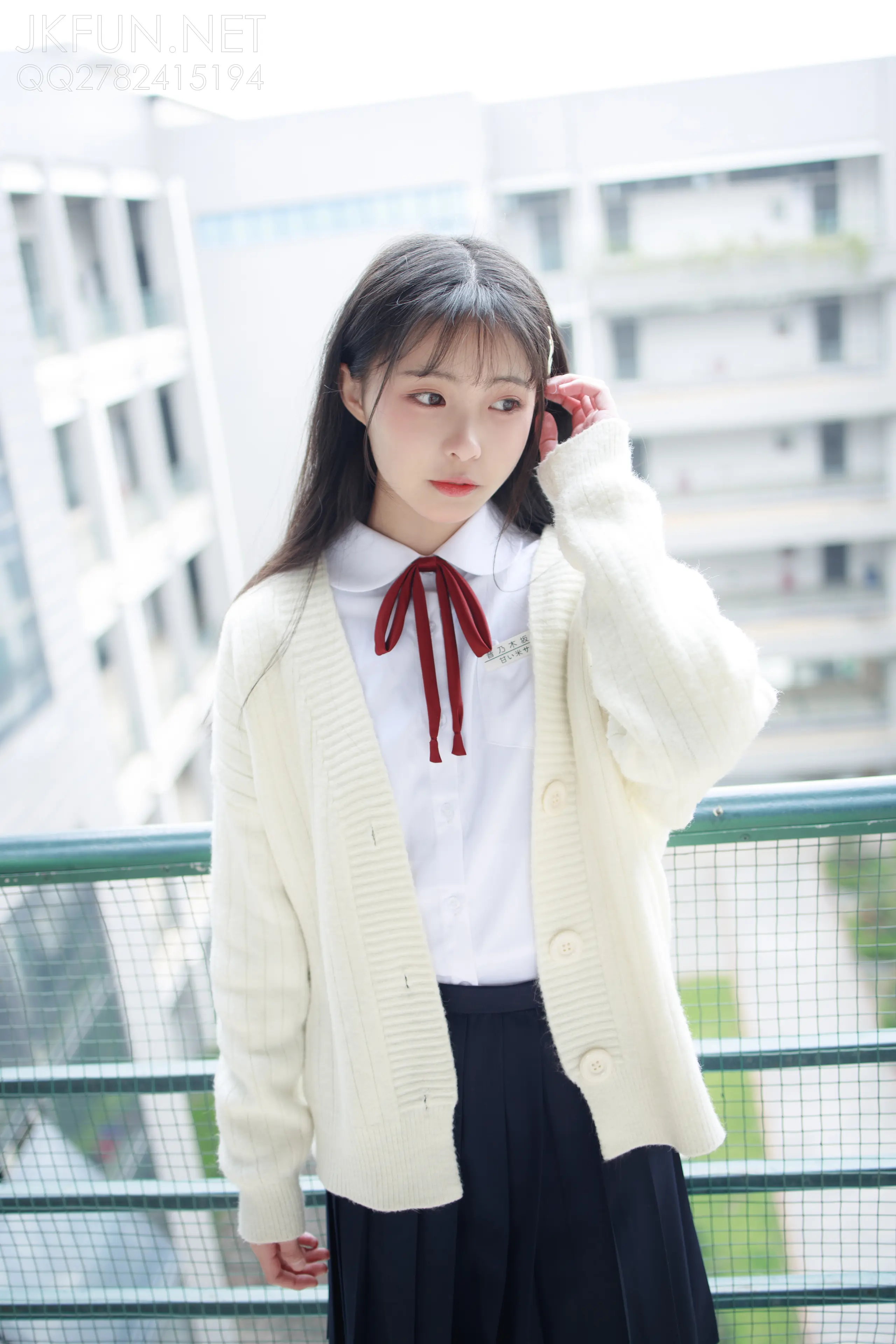 森萝财团 JKFUN 甜米 纯纯的白丝学妹 [127P]