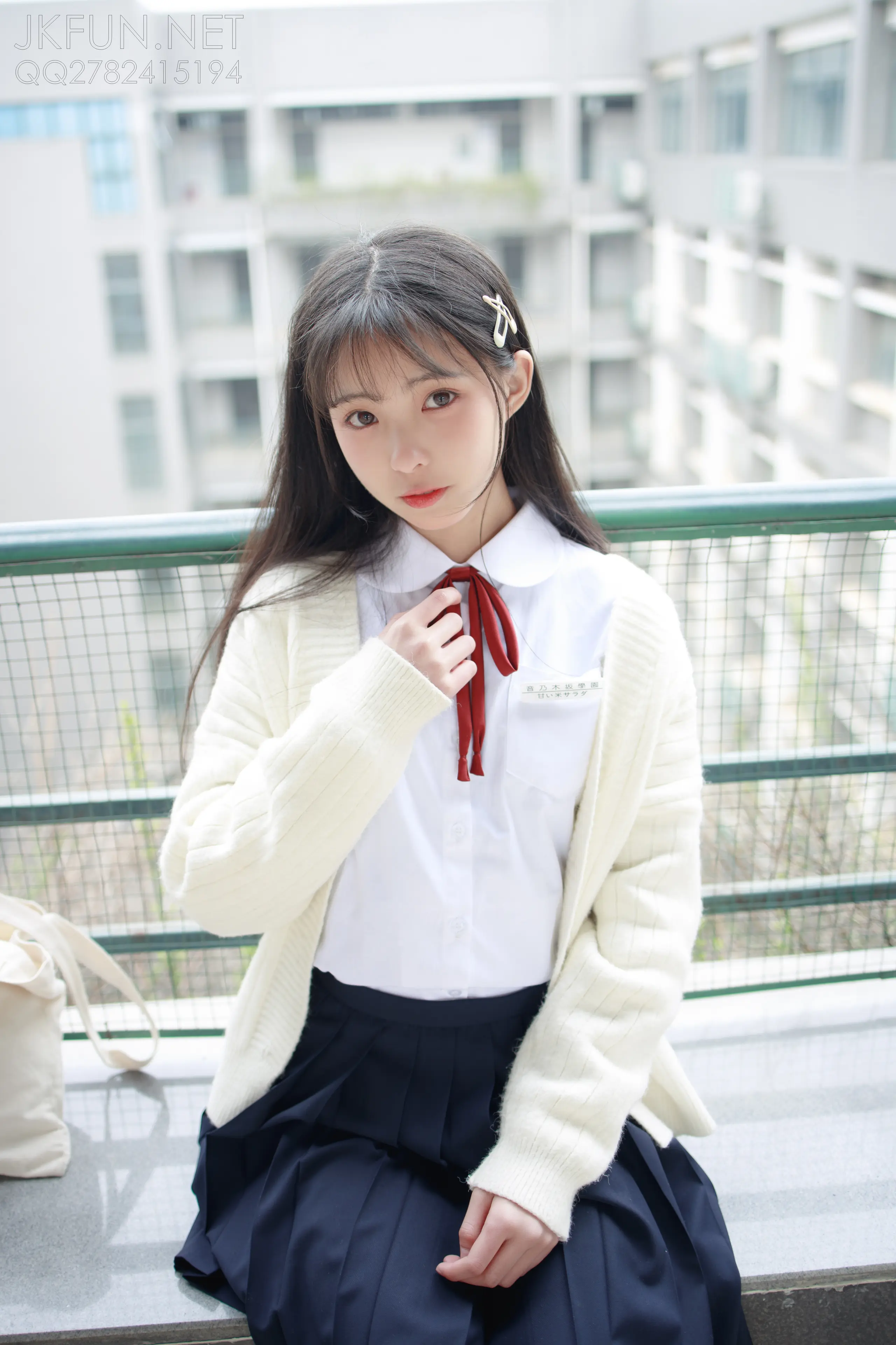 森萝财团 JKFUN 甜米 纯纯的白丝学妹 [127P]