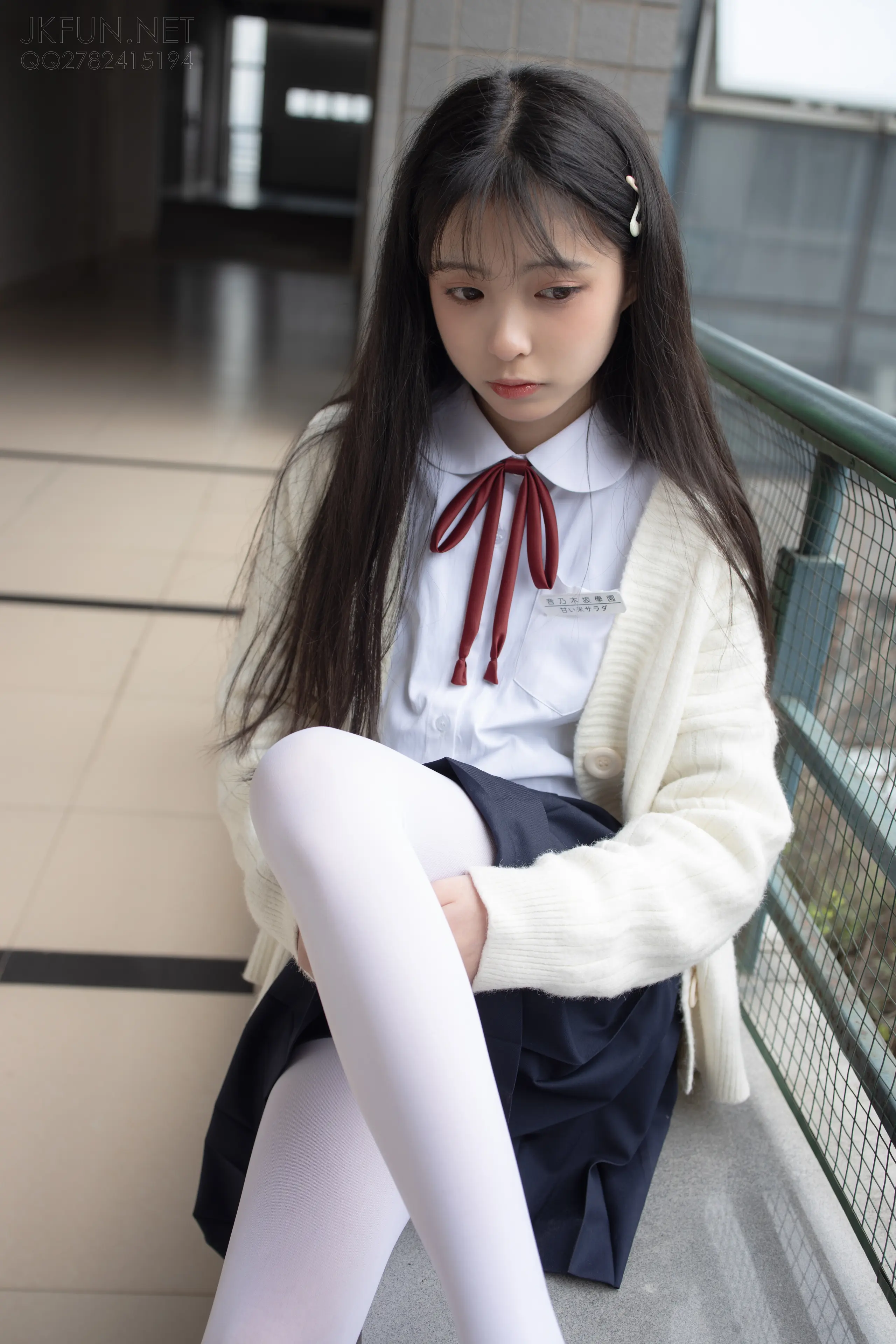 森萝财团 JKFUN 甜米 纯纯的白丝学妹 [127P]