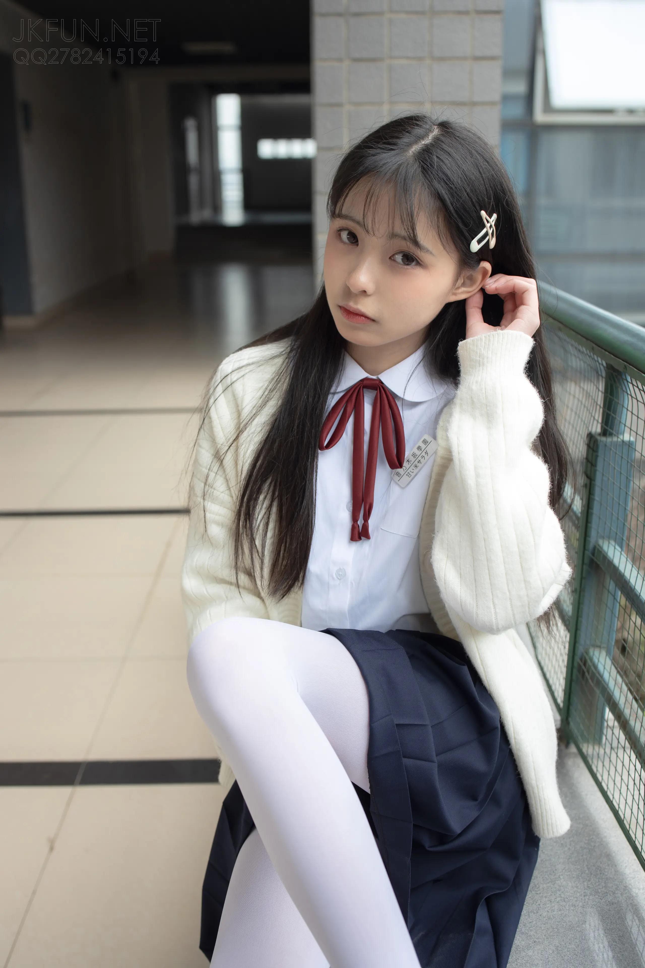 森萝财团 JKFUN 甜米 纯纯的白丝学妹 [127P]