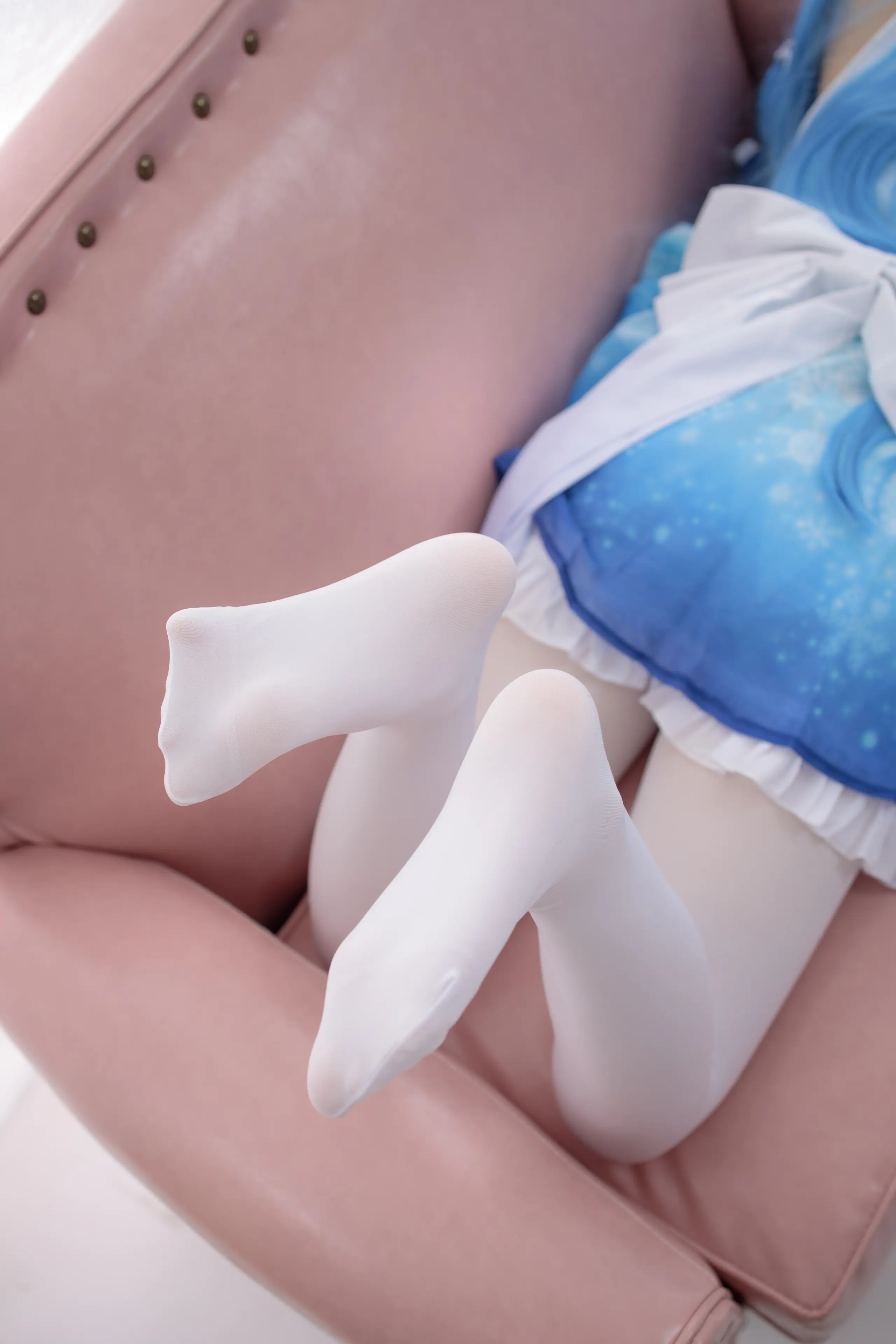 森萝财团 JKFUN 雪晴 300D白丝小萝莉Cosplay装 [100P]