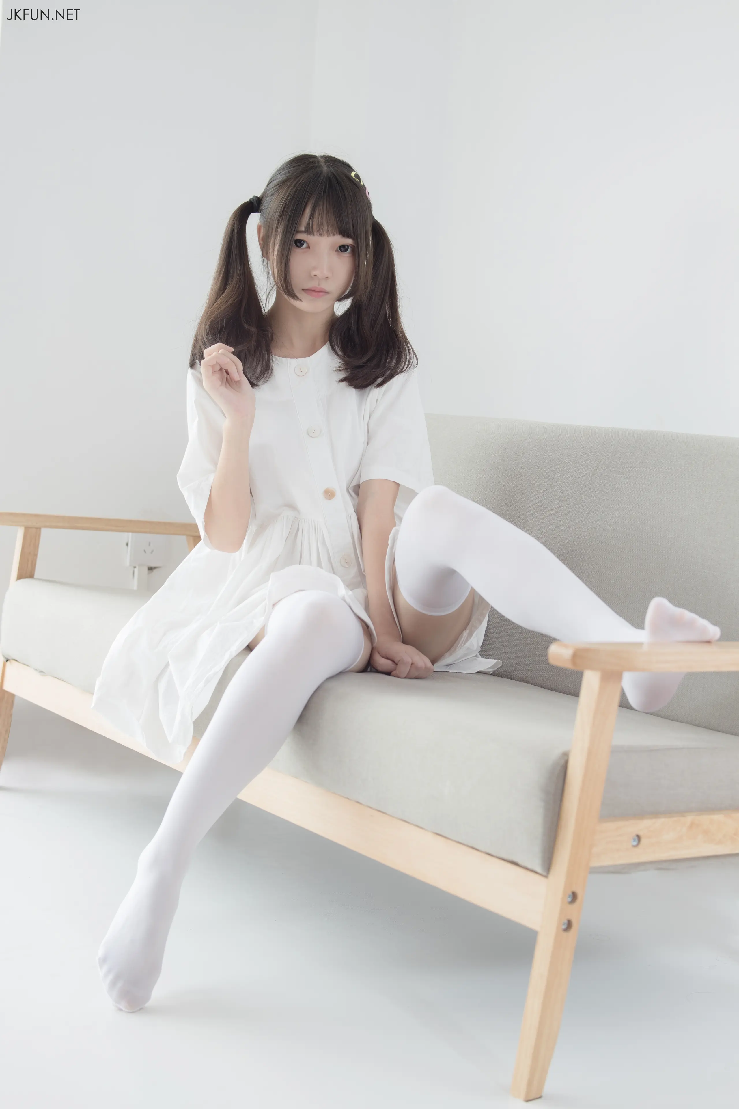 森萝财团 JKFUN 默陌 白衣飘飘的年代 [91P]