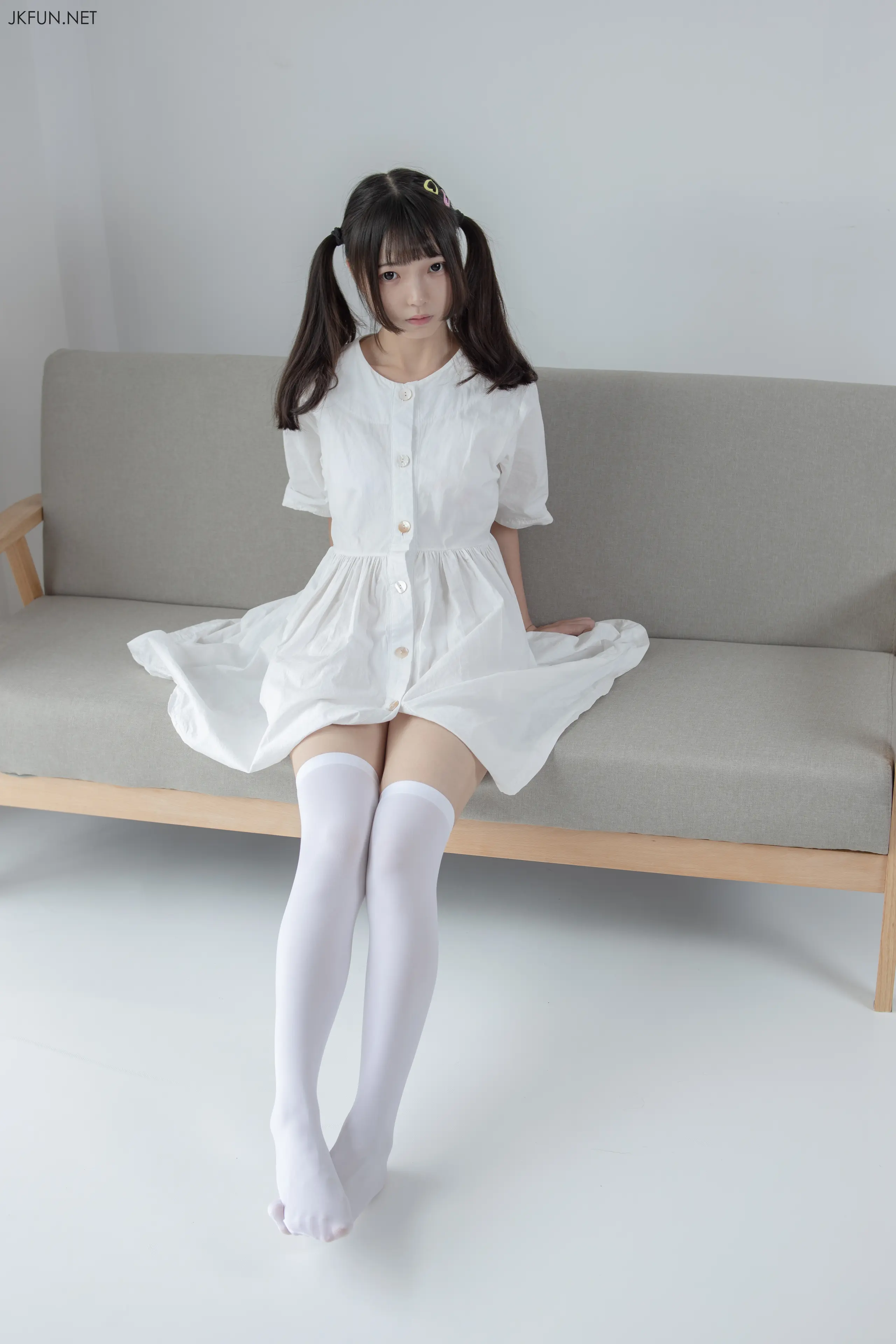 森萝财团 JKFUN 默陌 白衣飘飘的年代 [91P]