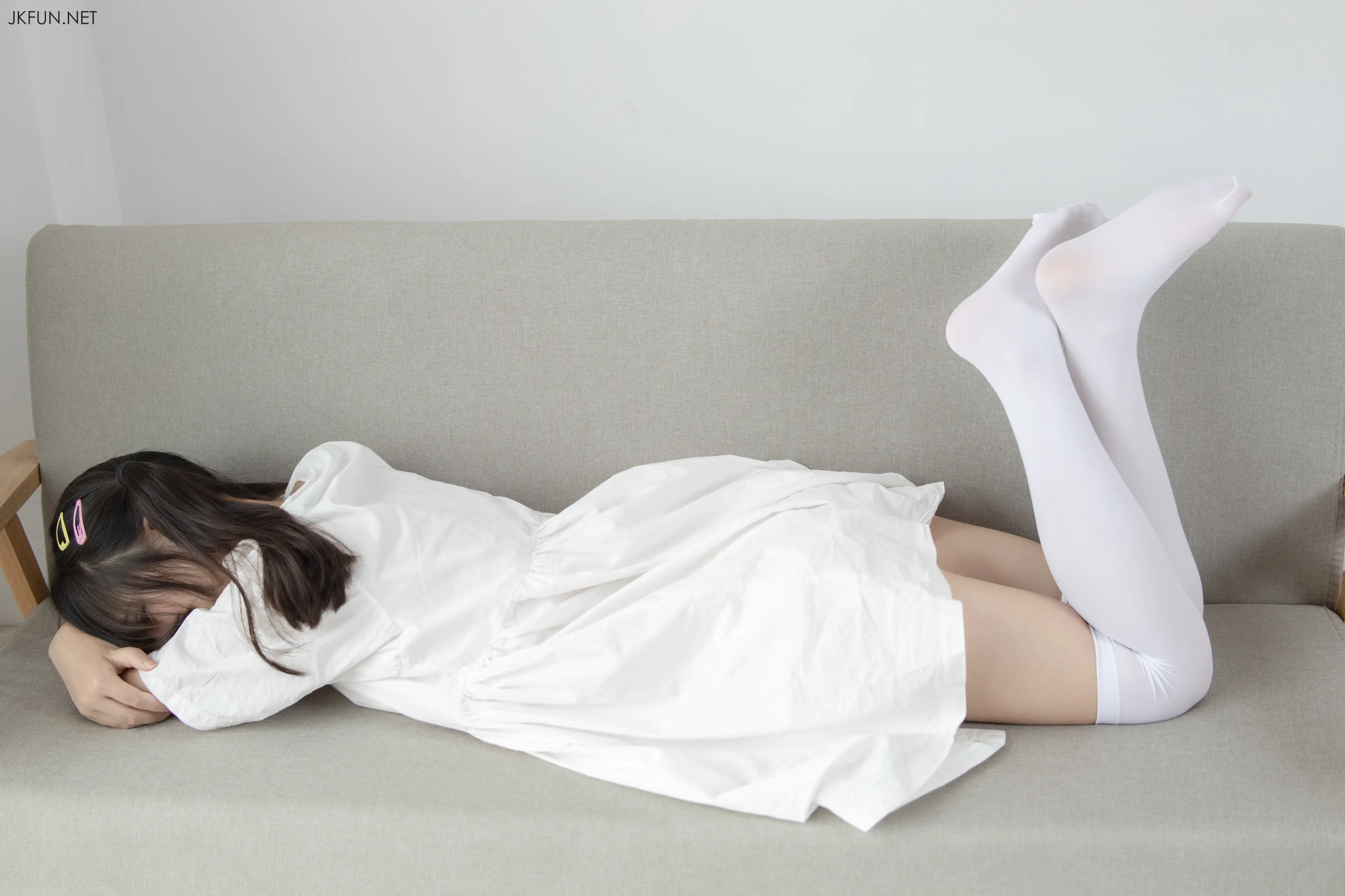 森萝财团 JKFUN 默陌 白衣飘飘的年代 [91P]