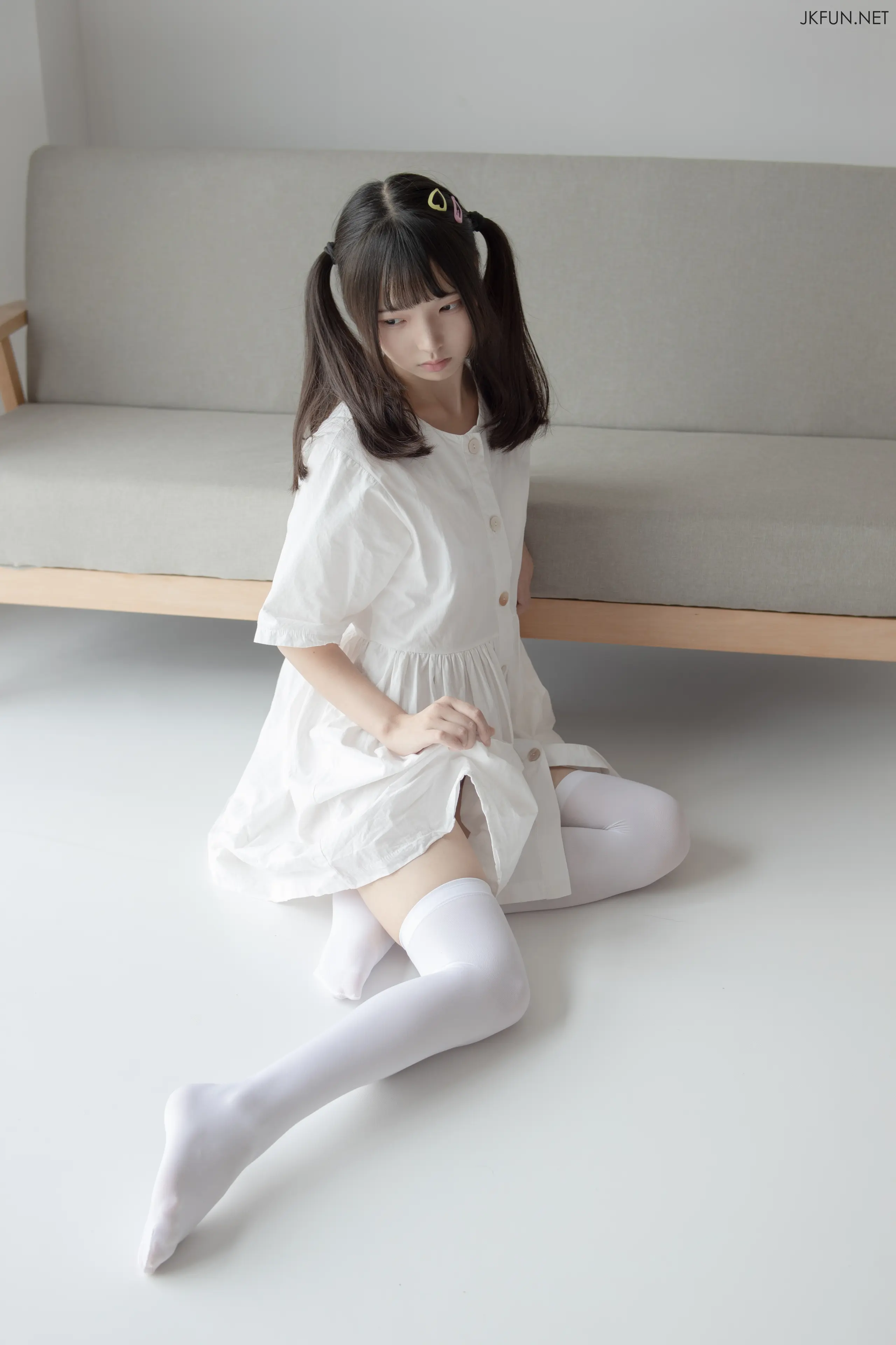 森萝财团 JKFUN 默陌 白衣飘飘的年代 [91P]