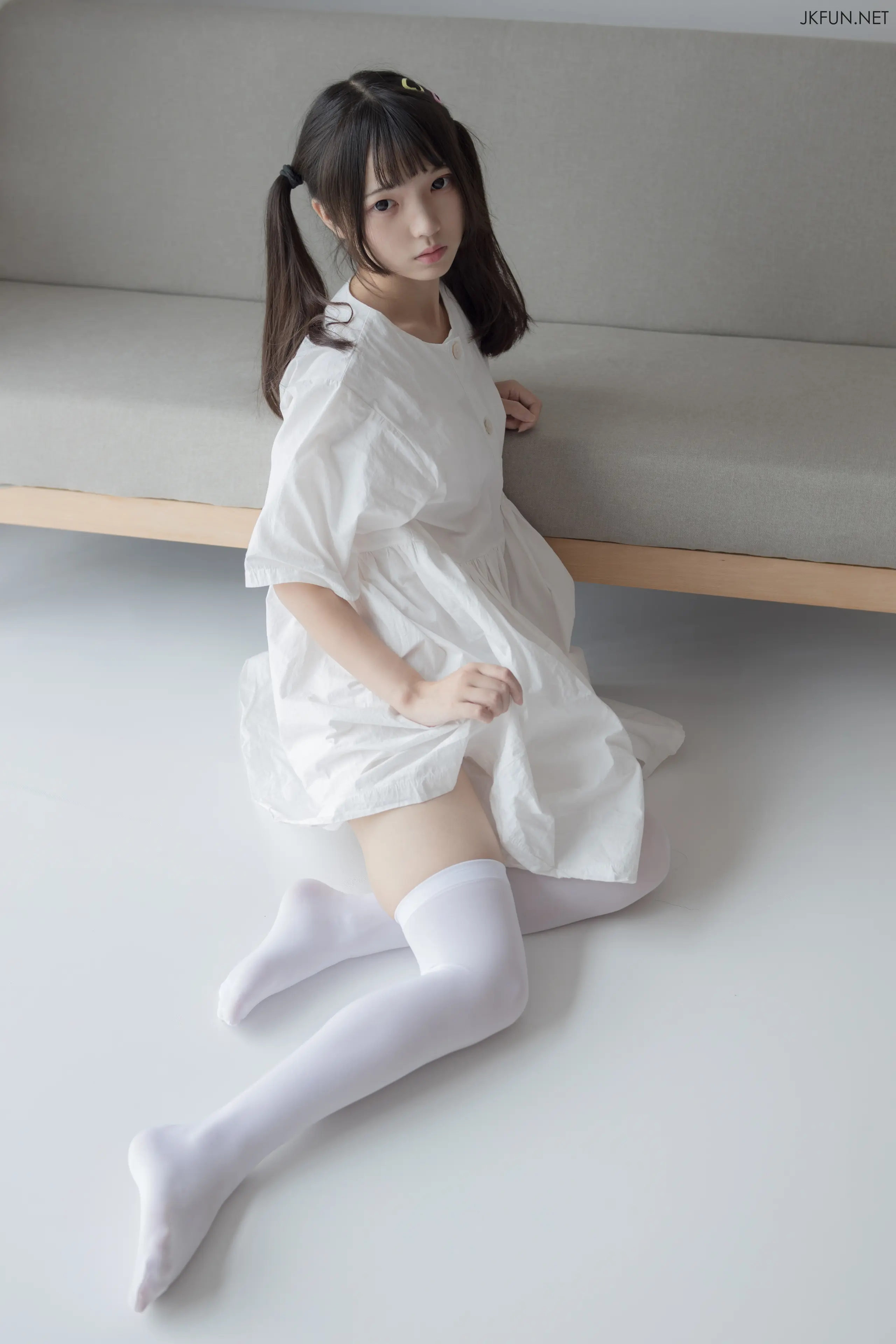 森萝财团 JKFUN 默陌 白衣飘飘的年代 [91P]