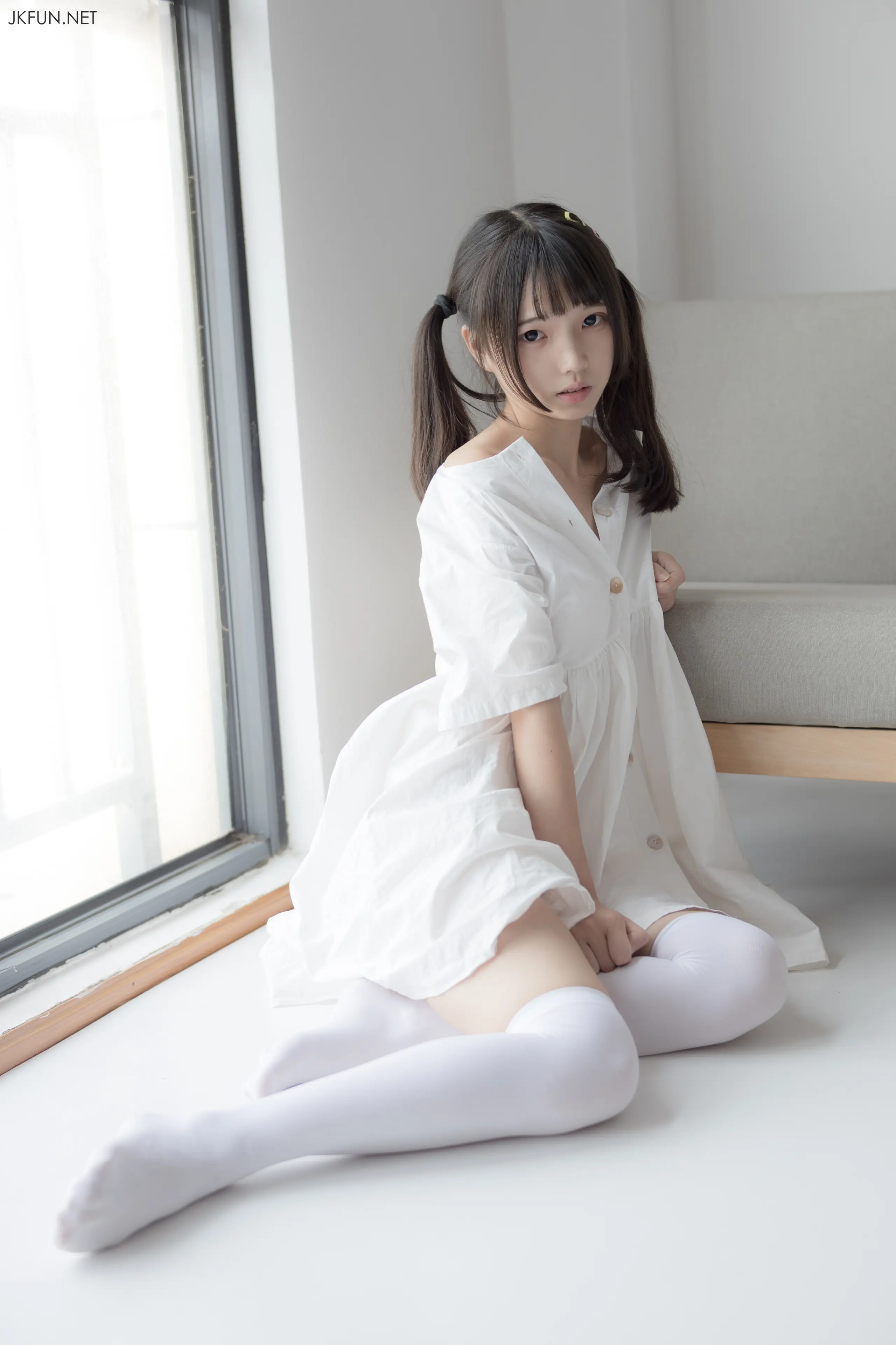 森萝财团 JKFUN 默陌 白衣飘飘的年代 [91P]