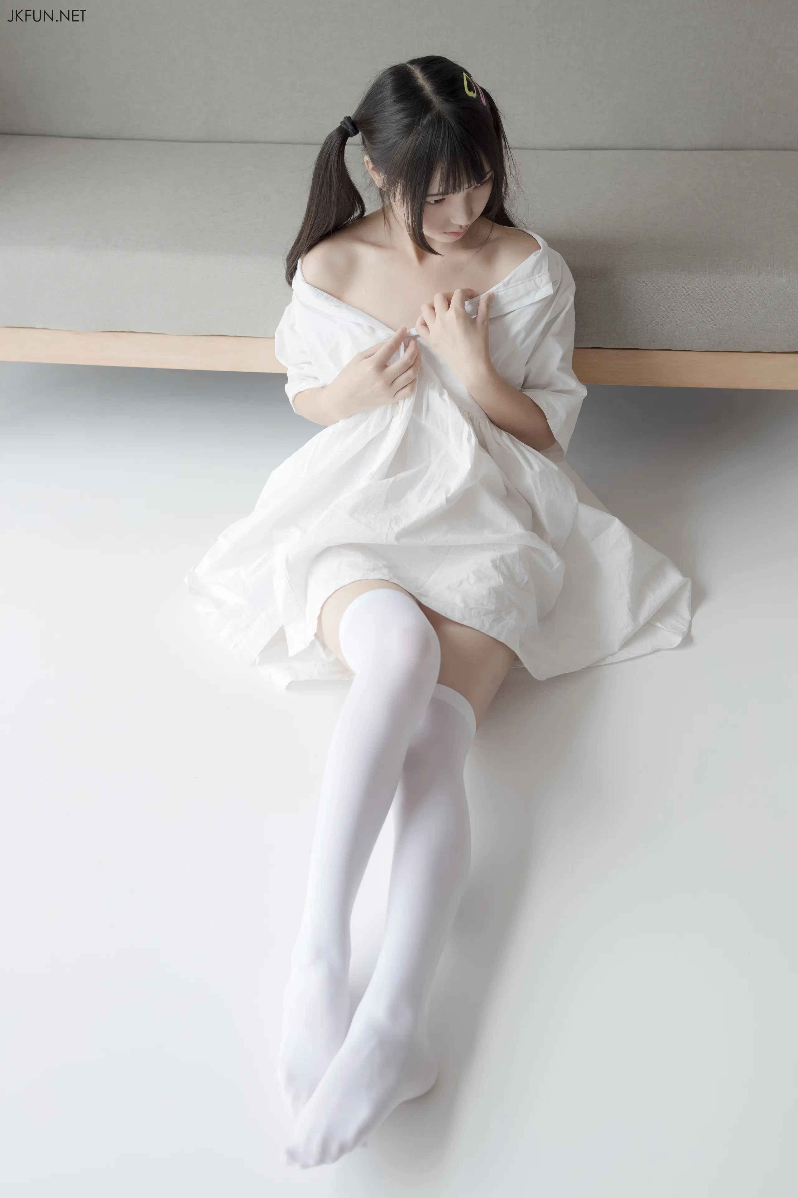 森萝财团 JKFUN 默陌 白衣飘飘的年代 [91P]