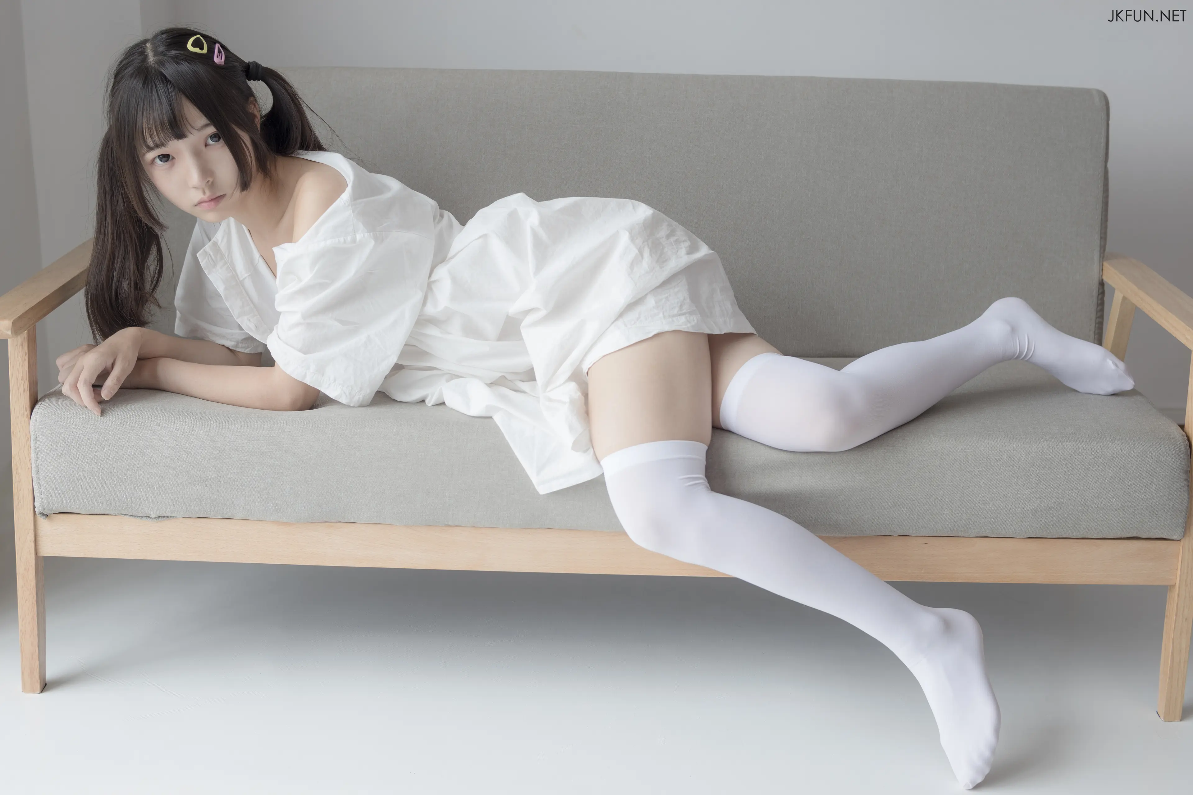 森萝财团 JKFUN 默陌 白衣飘飘的年代 [91P]