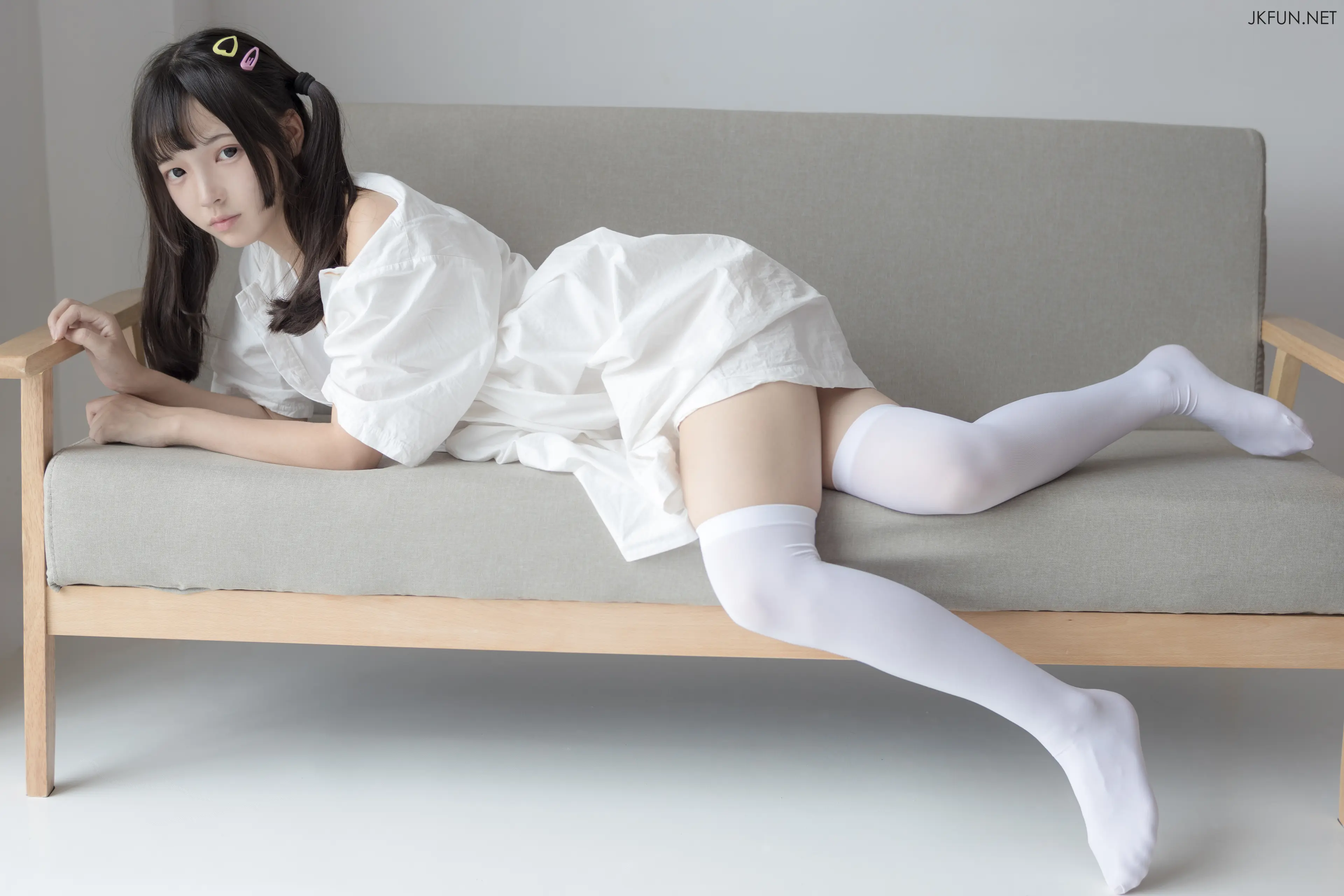 森萝财团 JKFUN 默陌 白衣飘飘的年代 [91P]