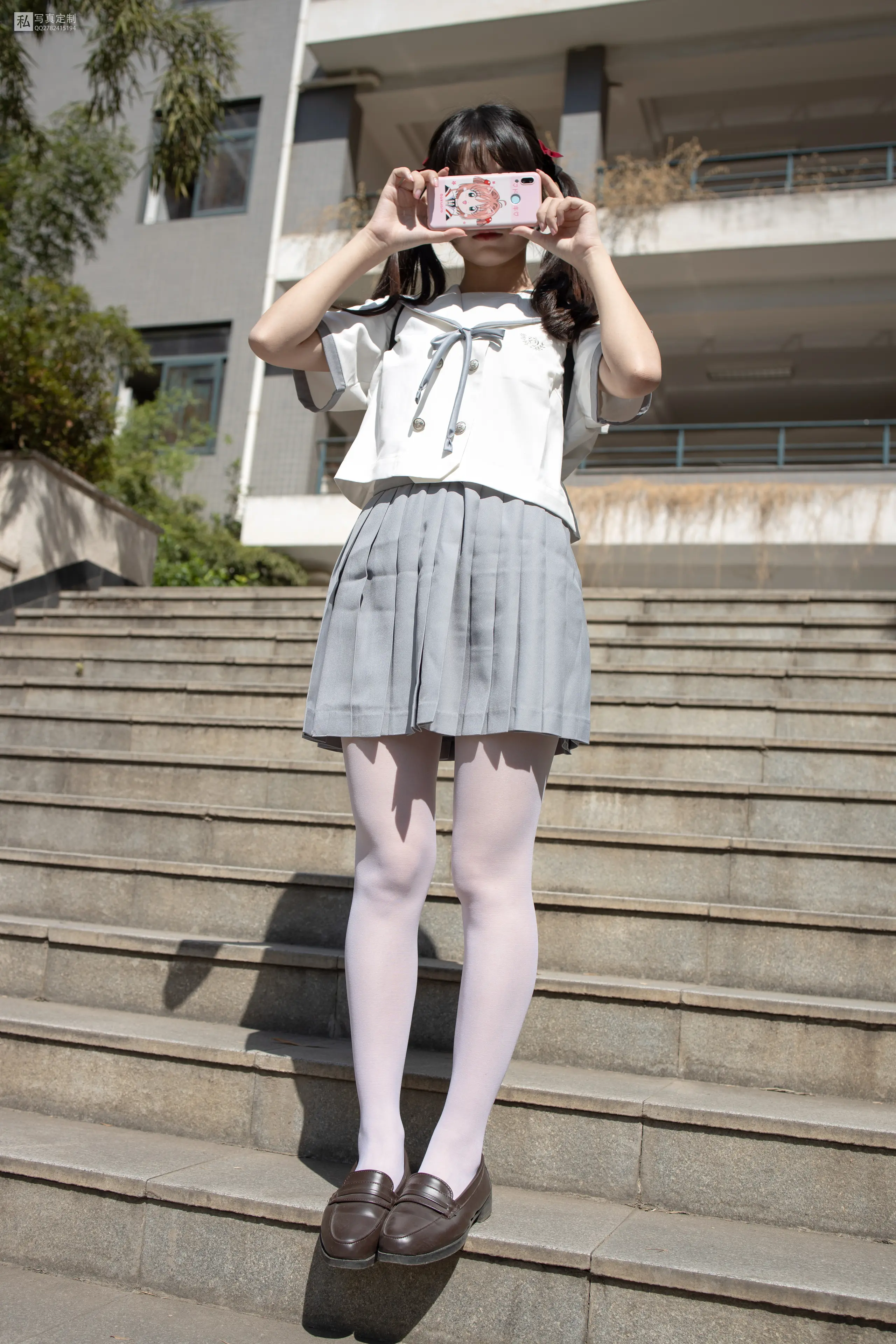 森萝财团 JKFUN 默陌 15D白丝 抑郁湖边与绝望天台 [58P]