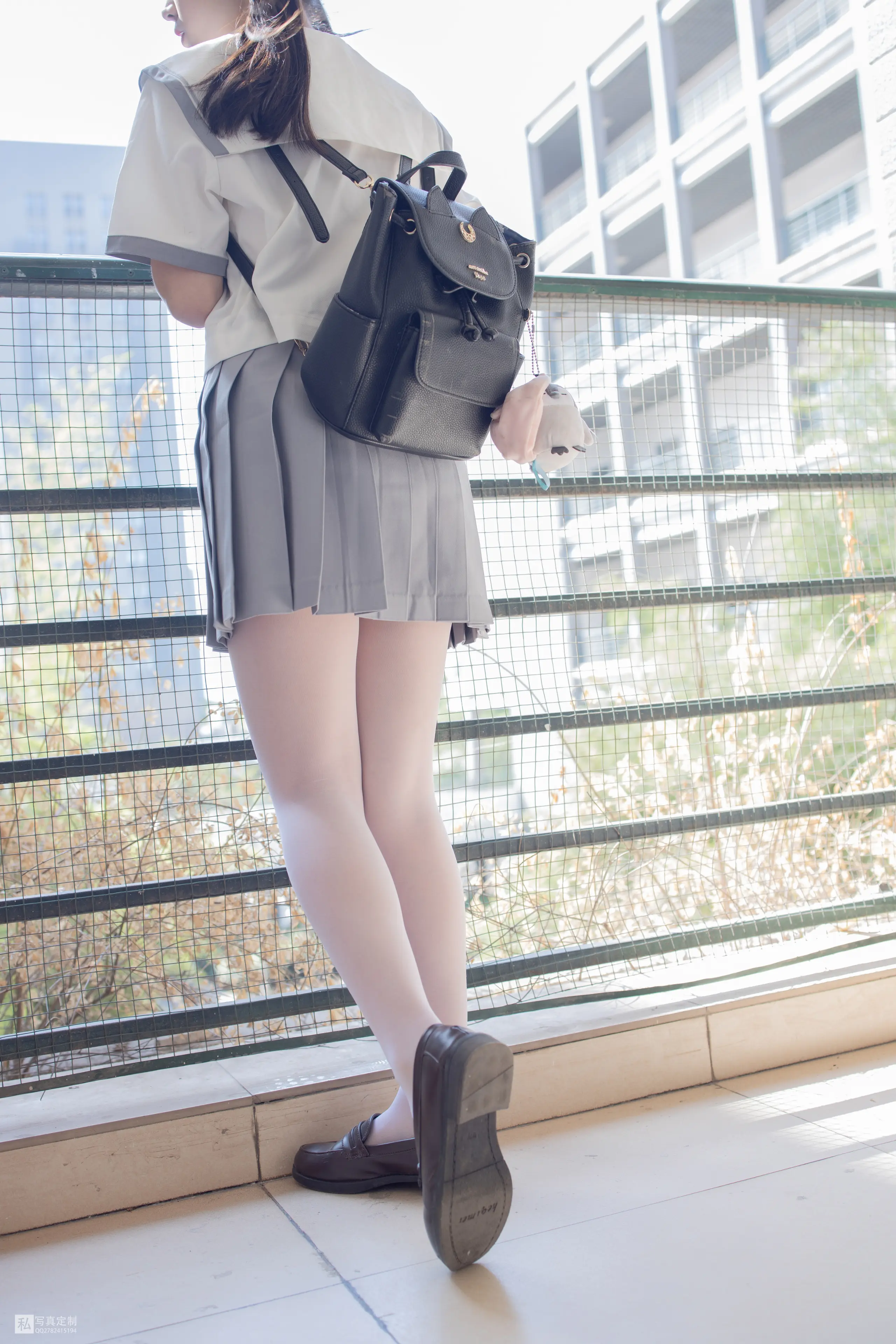 森萝财团 JKFUN 默陌 15D白丝 抑郁湖边与绝望天台 [58P]