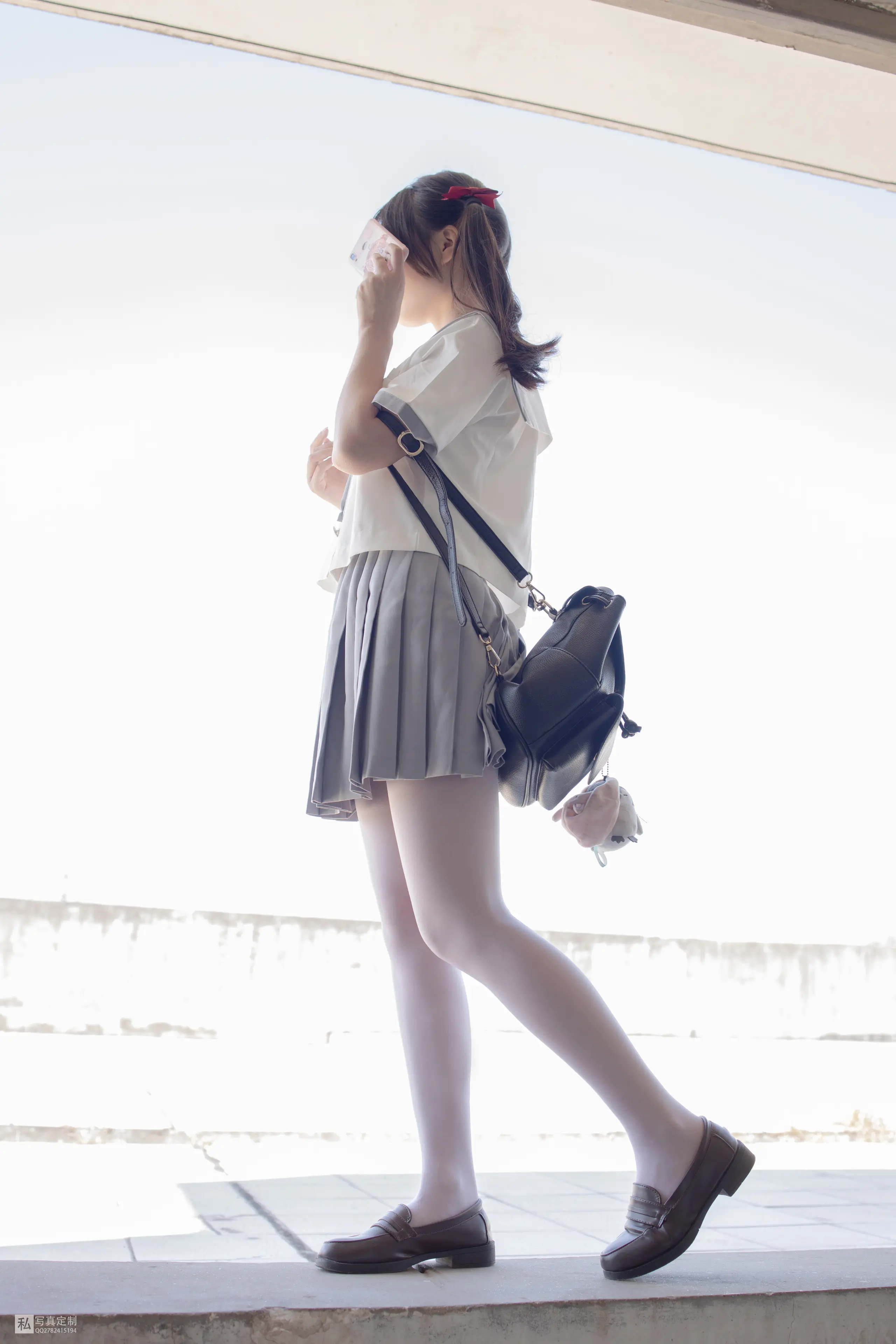 森萝财团 JKFUN 默陌 15D白丝 抑郁湖边与绝望天台 [58P]