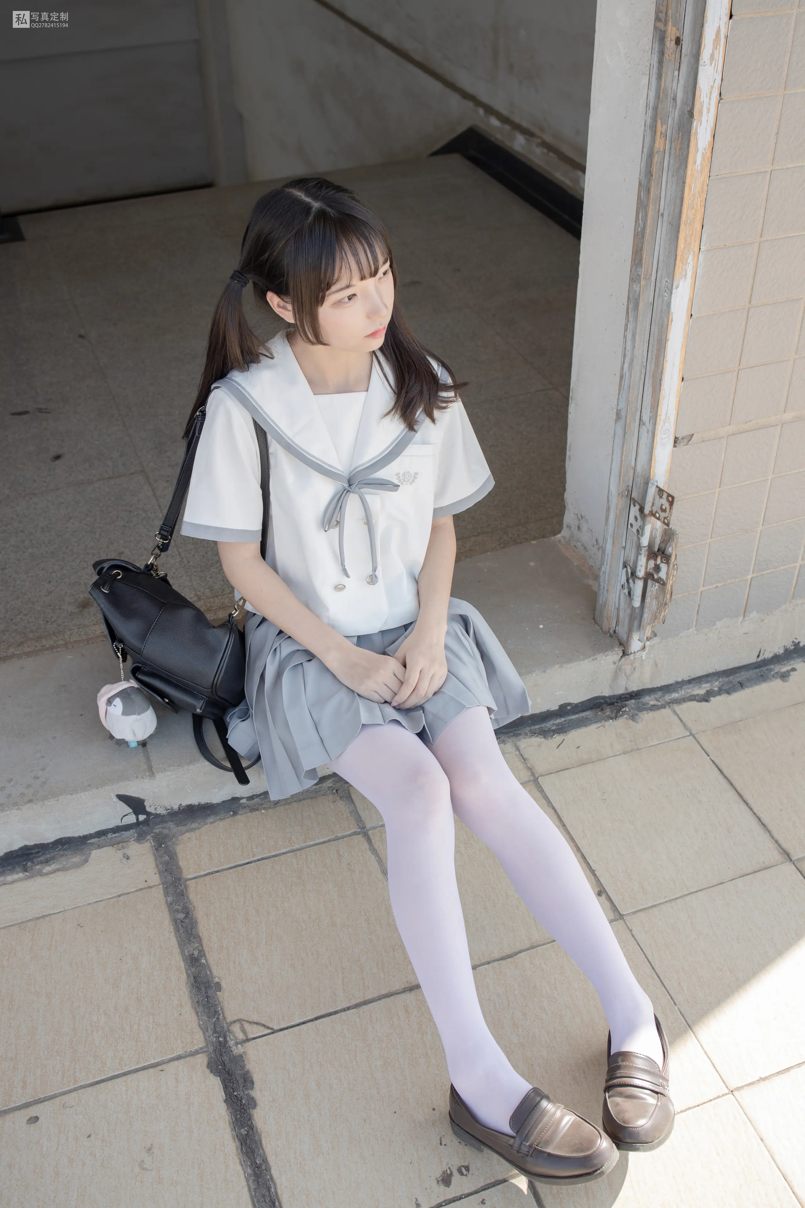 森萝财团 JKFUN 默陌 15D白丝 抑郁湖边与绝望天台 [58P]