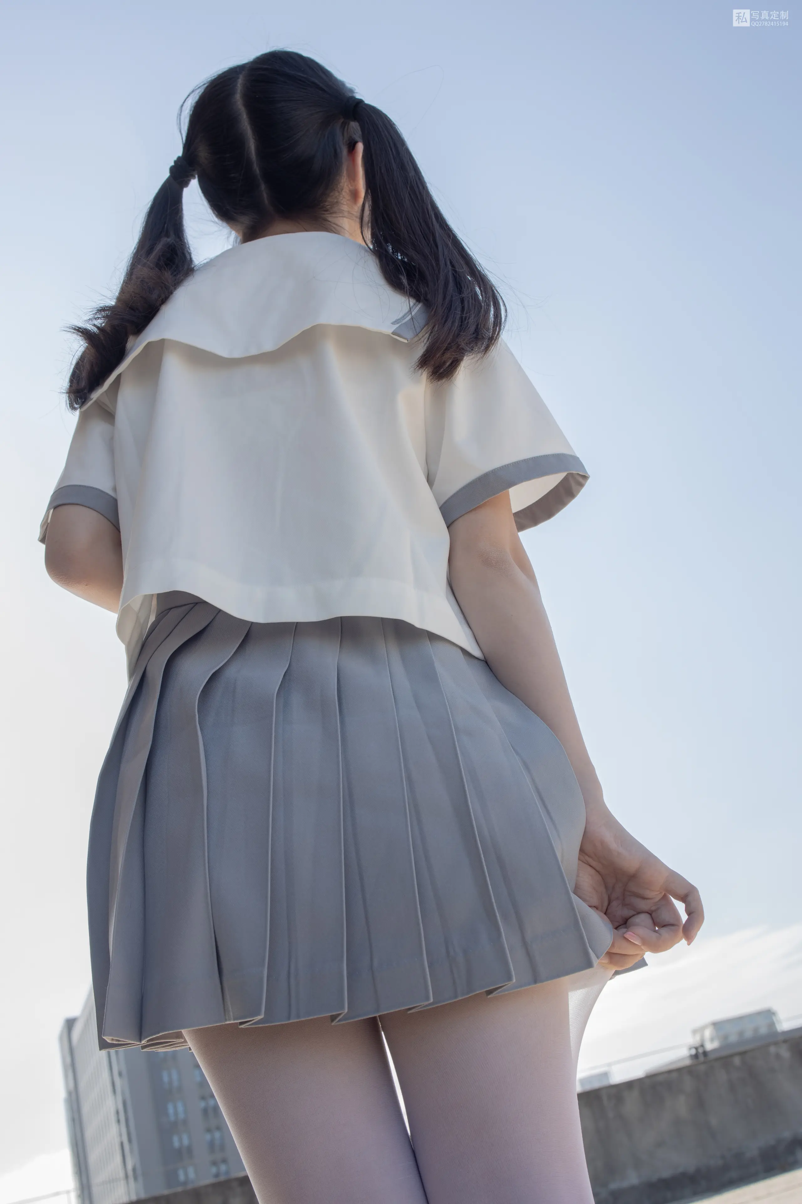 森萝财团 JKFUN 默陌 15D白丝 抑郁湖边与绝望天台 [58P]